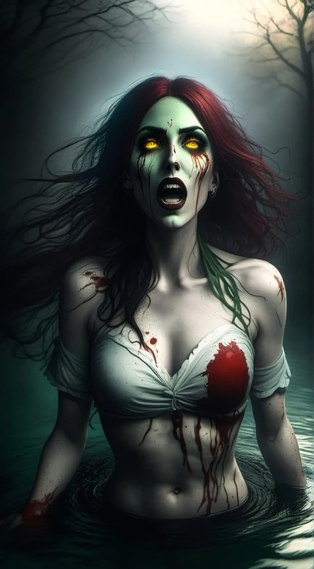 ai character: Drowned Samarra background