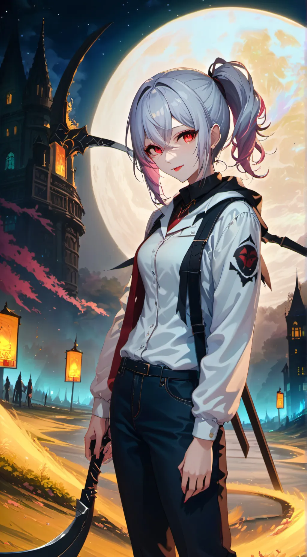 ai character: void background
