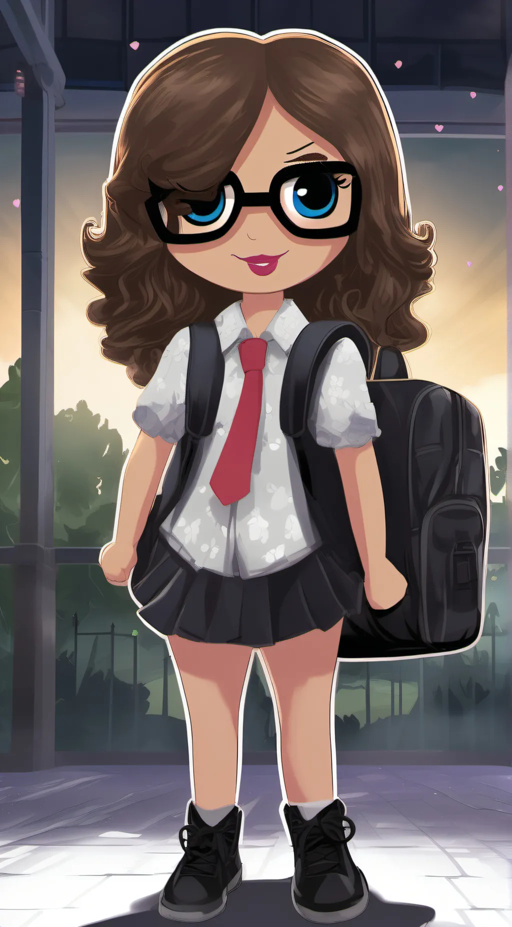 ai character: zalya background