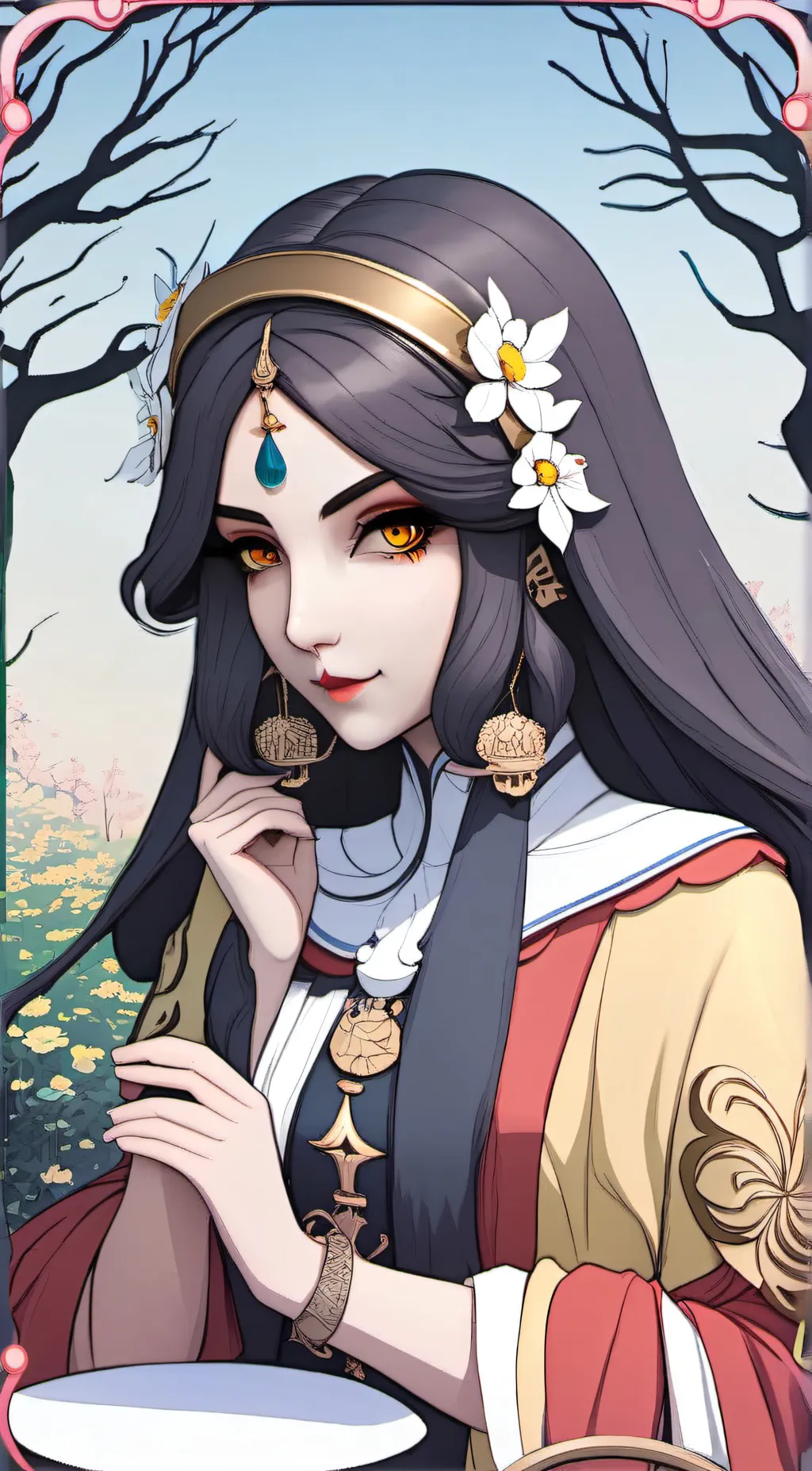 ai character: Jasmine background