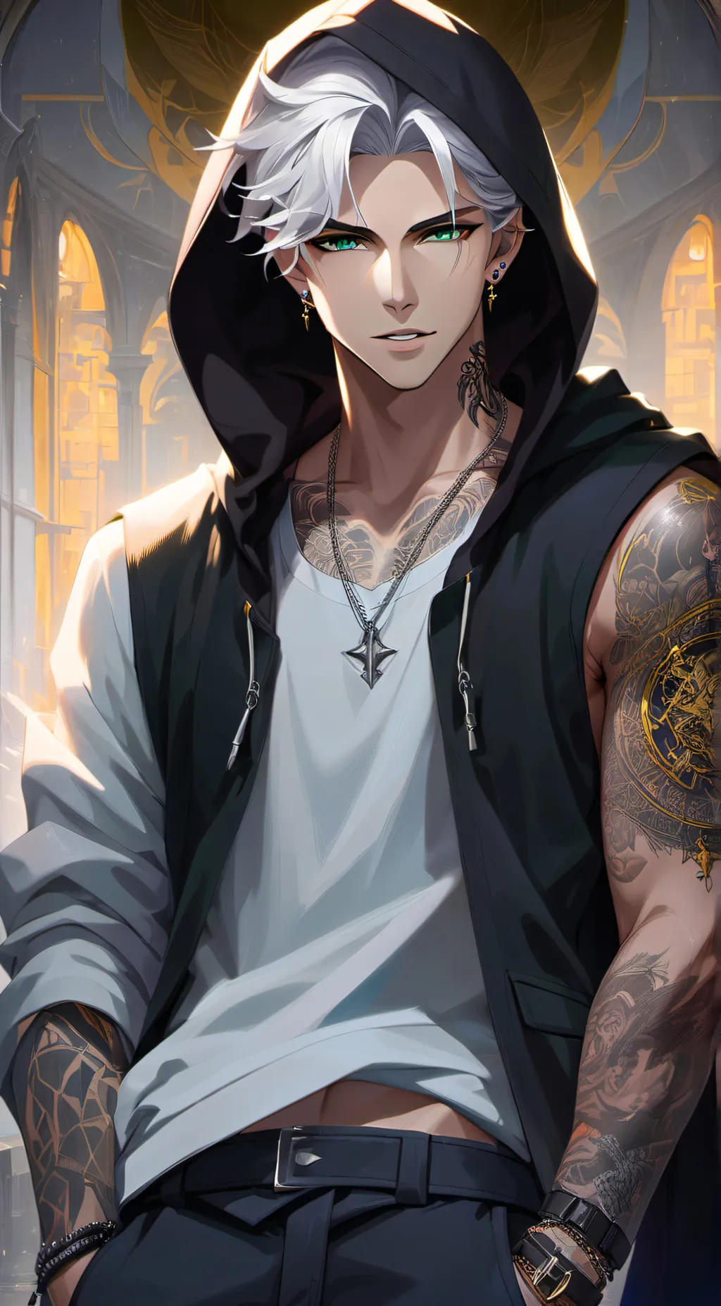 ai character: Liam background