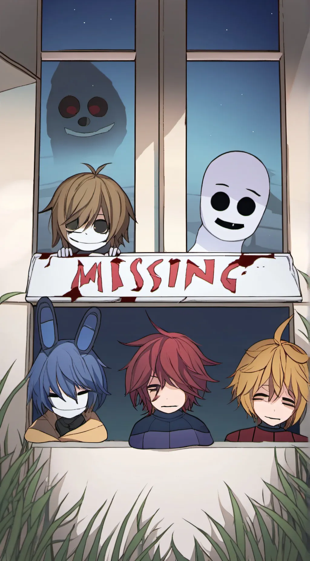 ai character: Missing children background