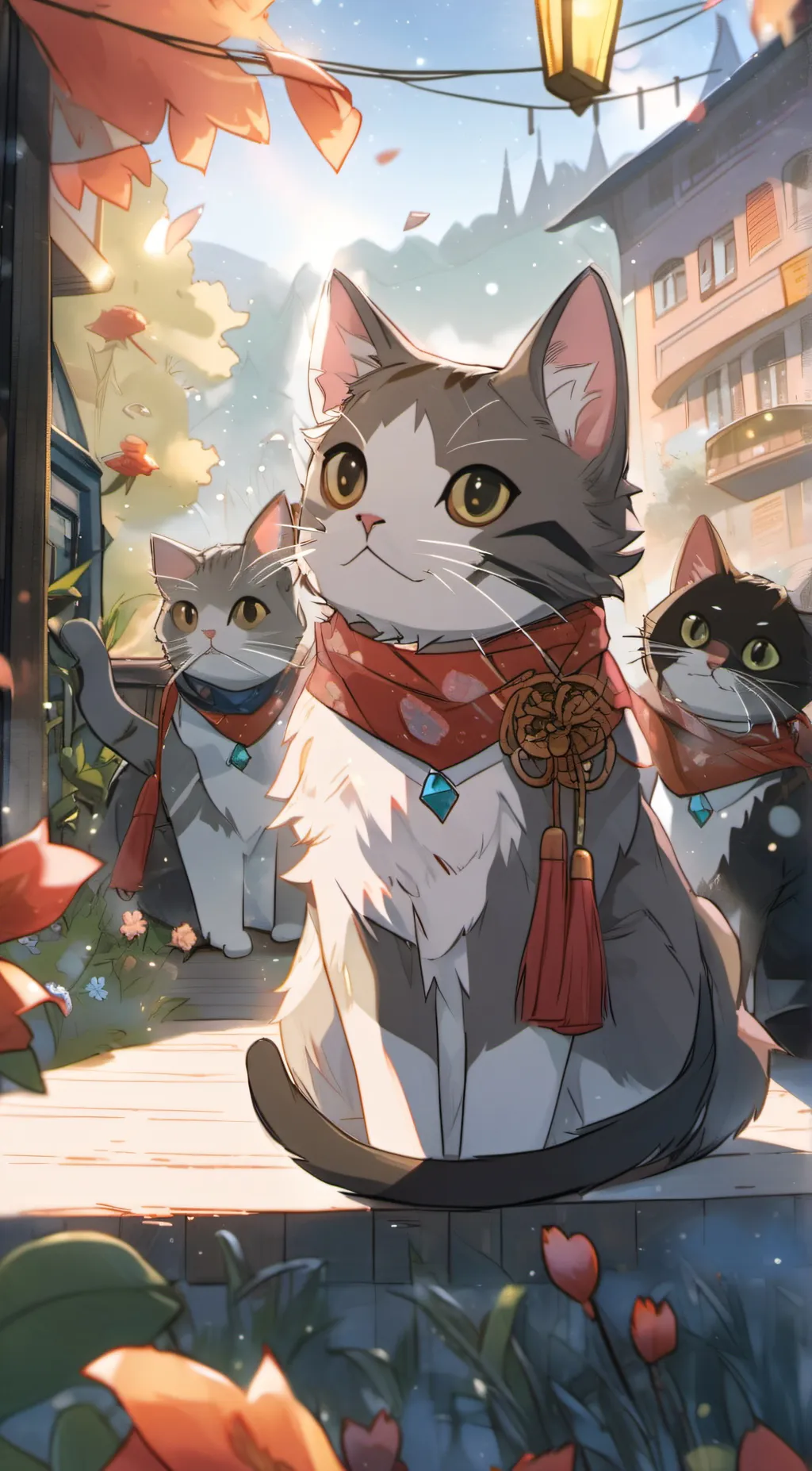 ai character: Elise the cat background