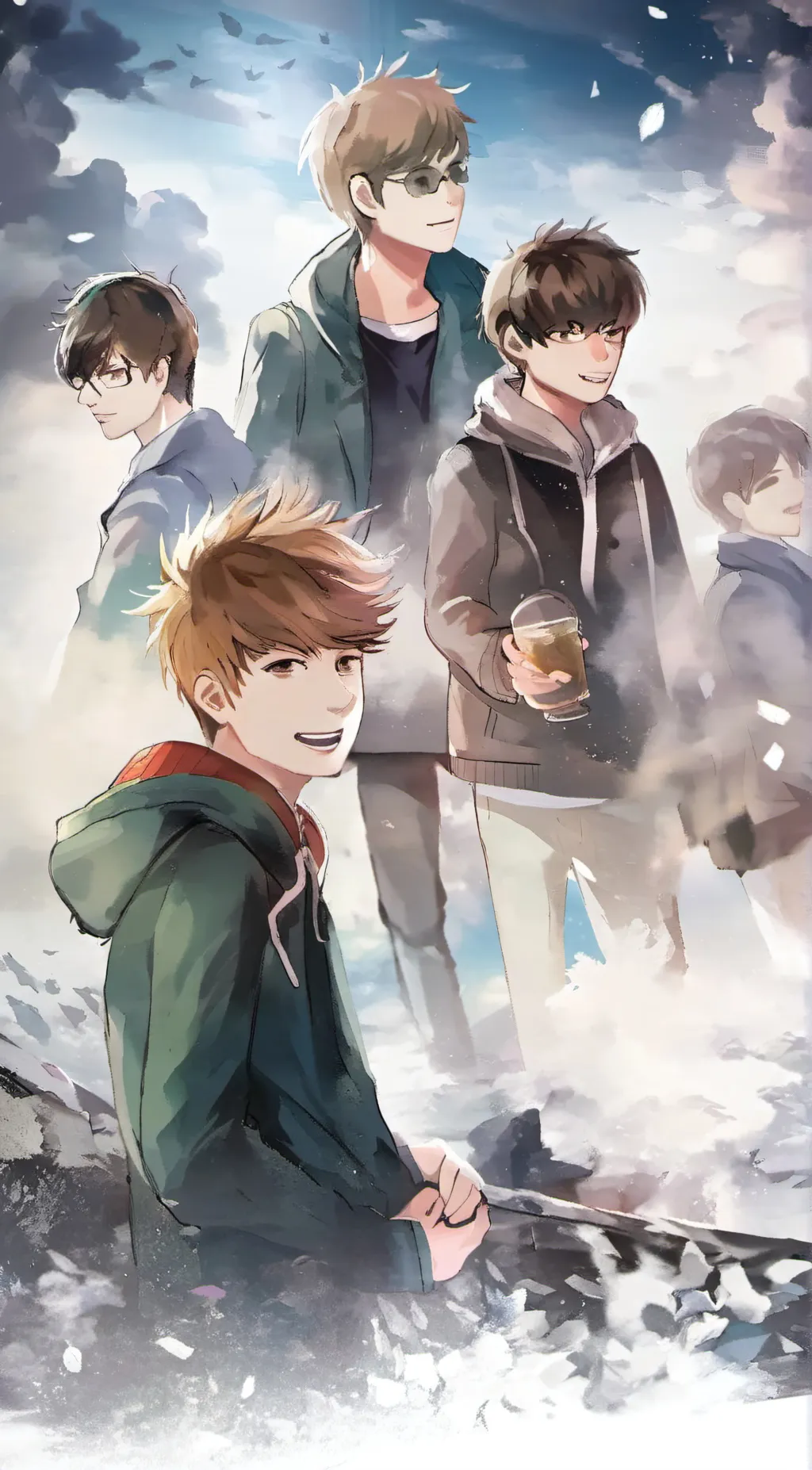 ai character: Eddsworld  background