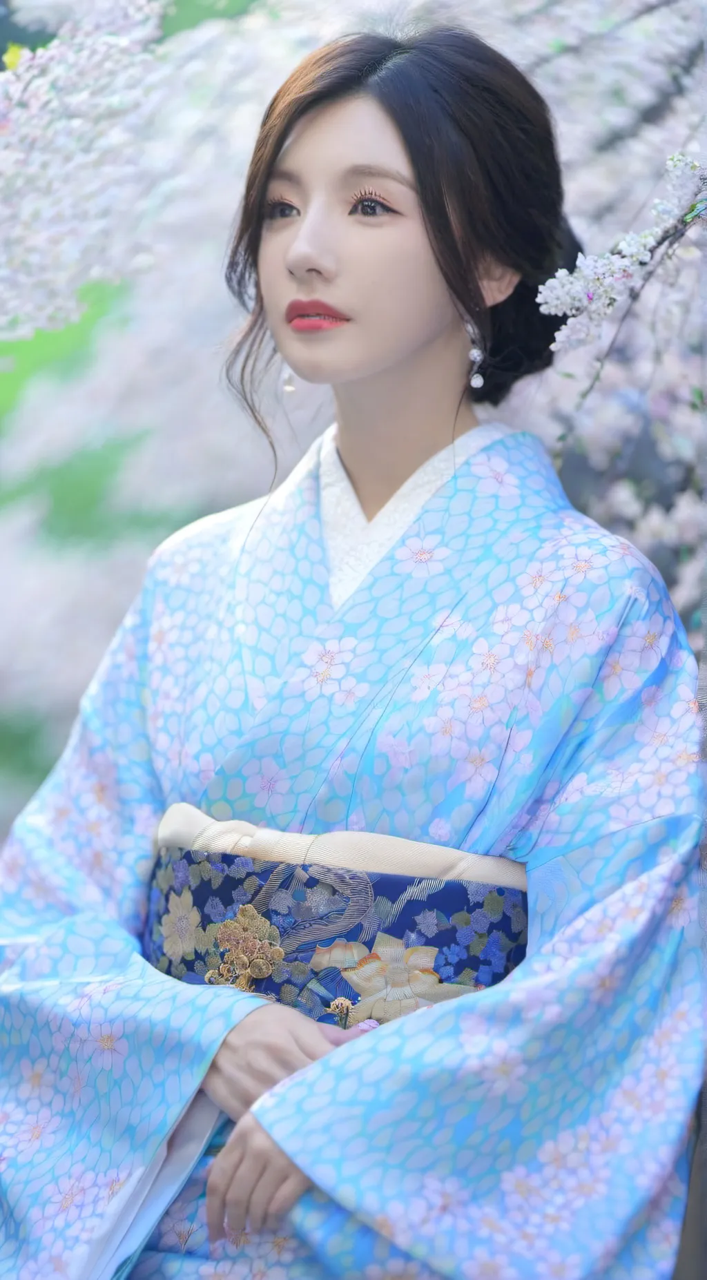 ai character: Mitsui  background