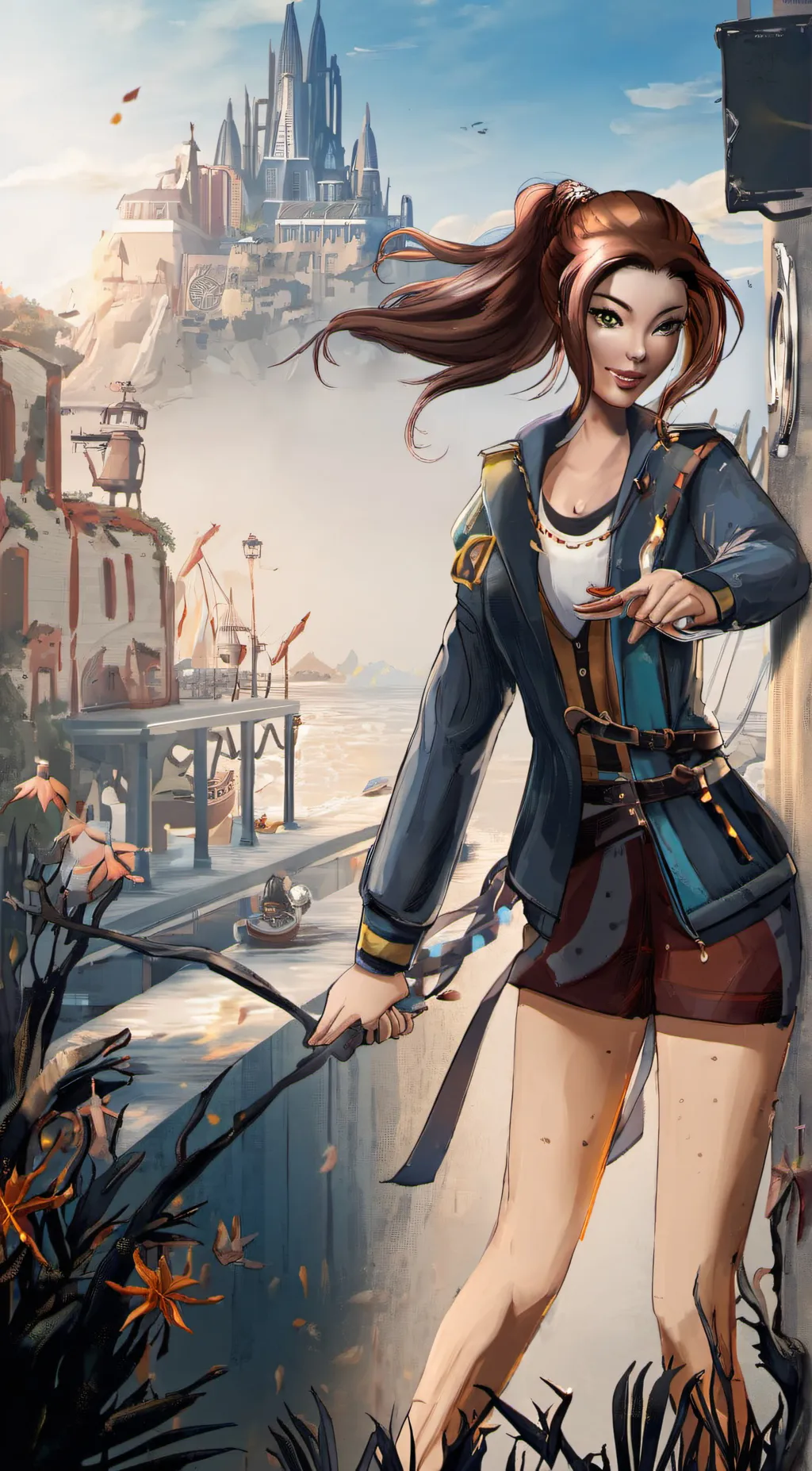 ai character: Kiity Pryde background
