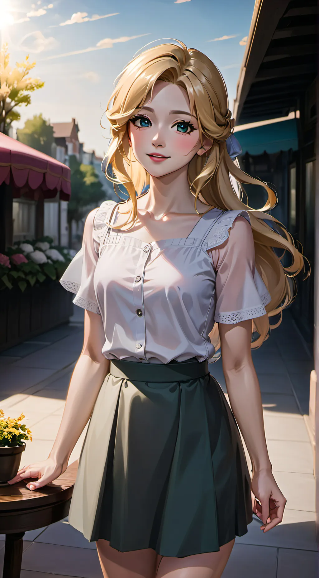 ai character: Sophia background