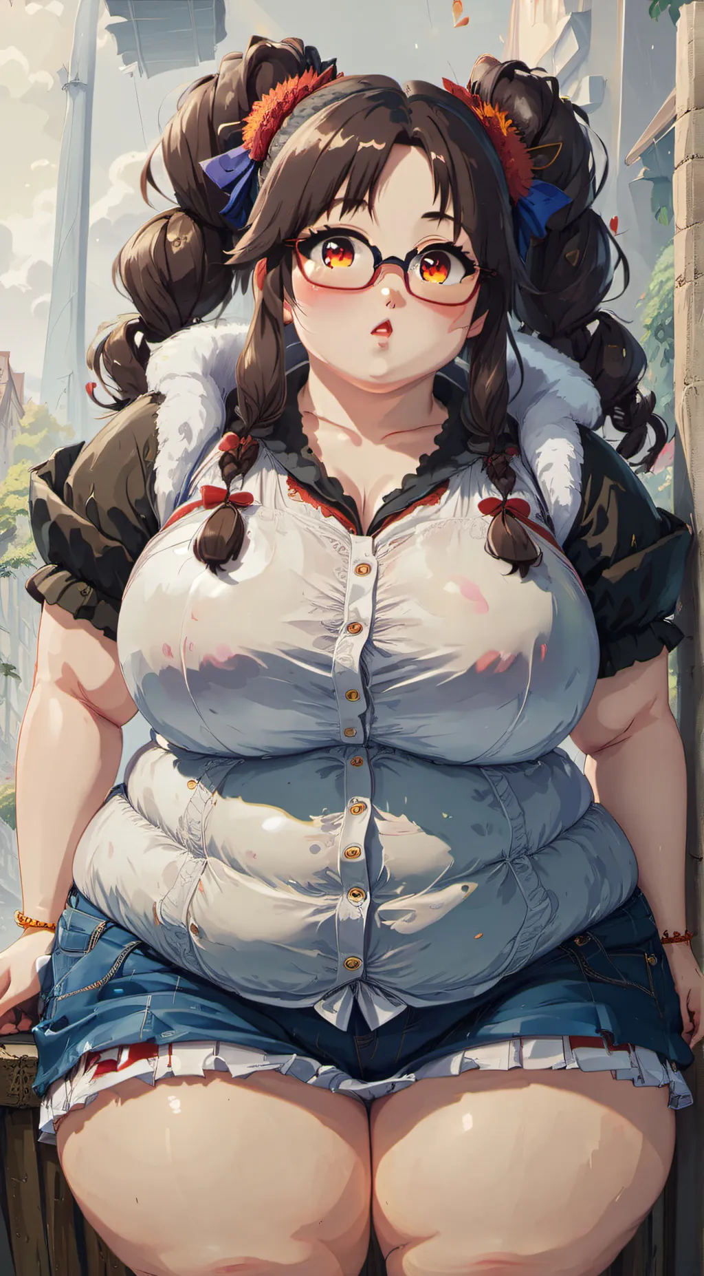 ai character: Gazelle background