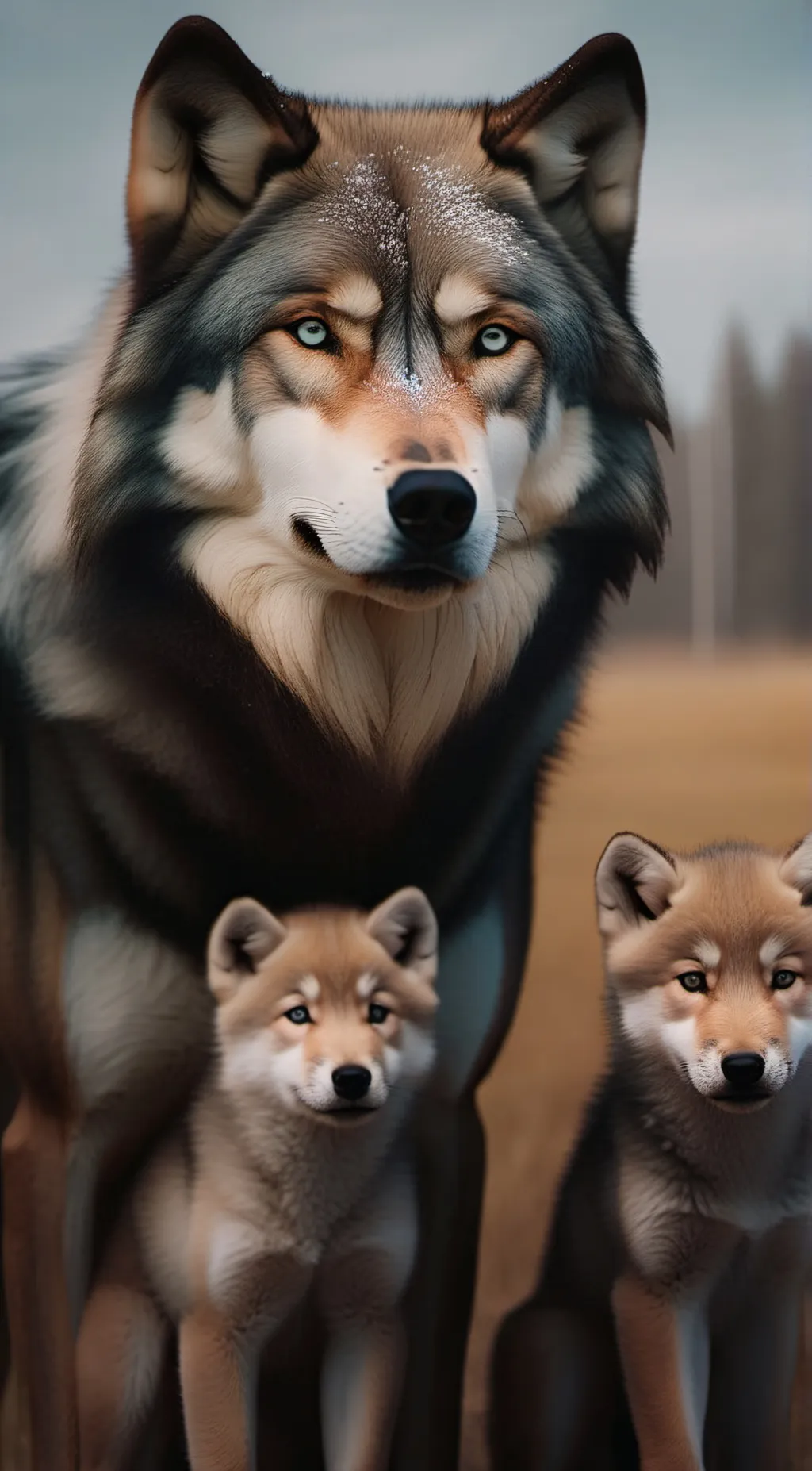 ai character: lilly,paxton,and u background