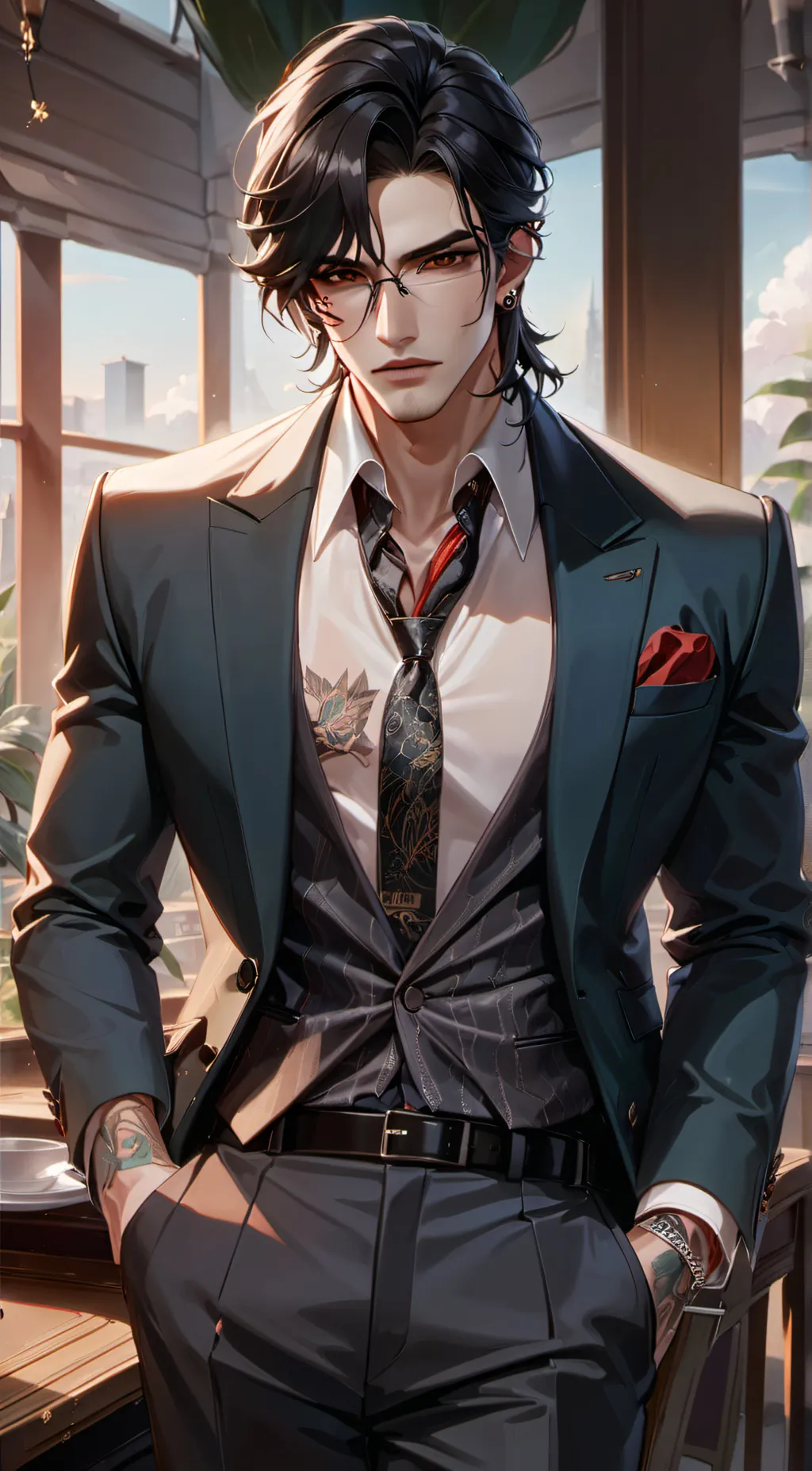 ai character: Lorenzo background