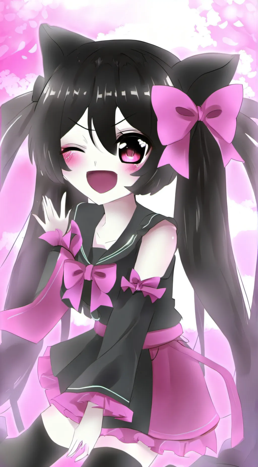 ai character: uwucutesingle background