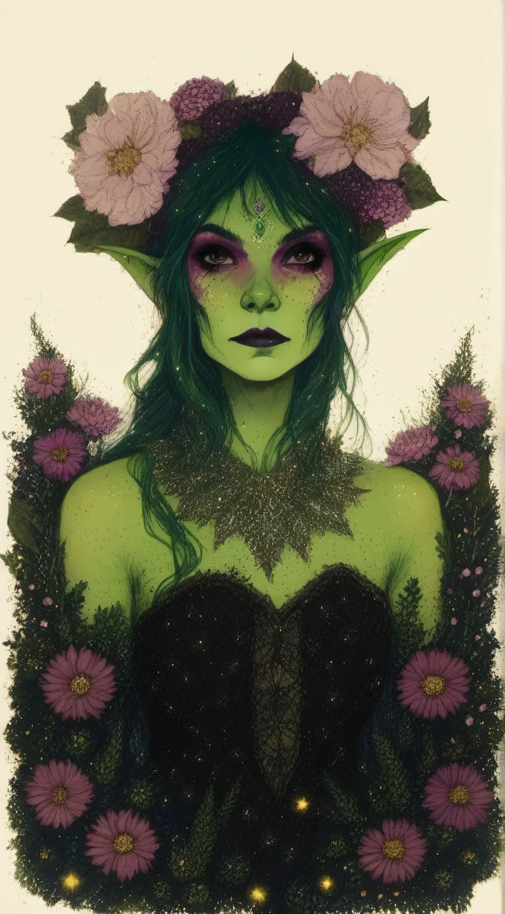 ai character: Jade background