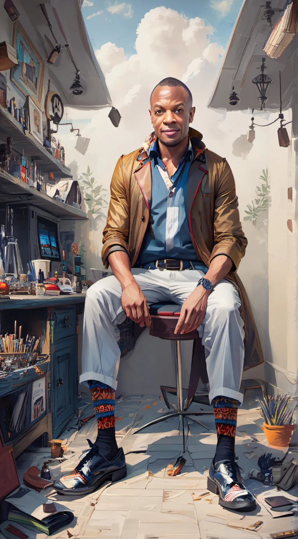 ai character: Docter dre background