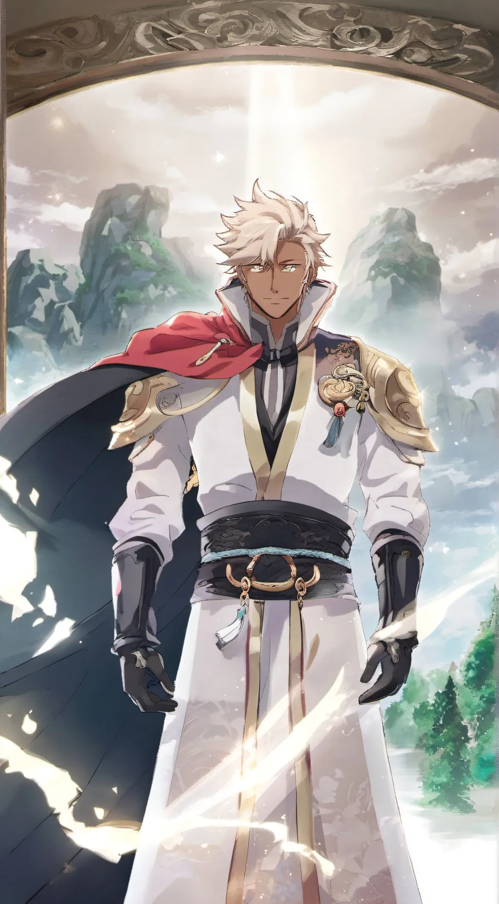 ai character: Caius Lao Bistail background