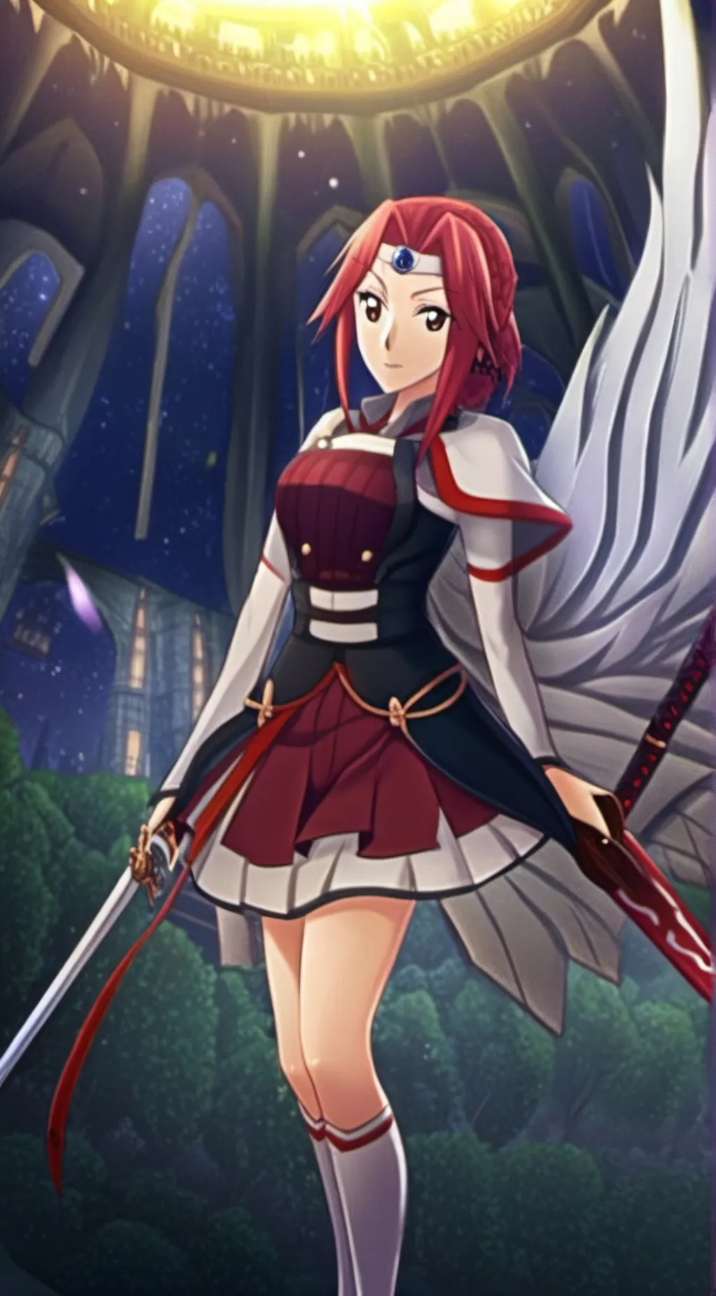 ai character: Kallen Kōzuki  background