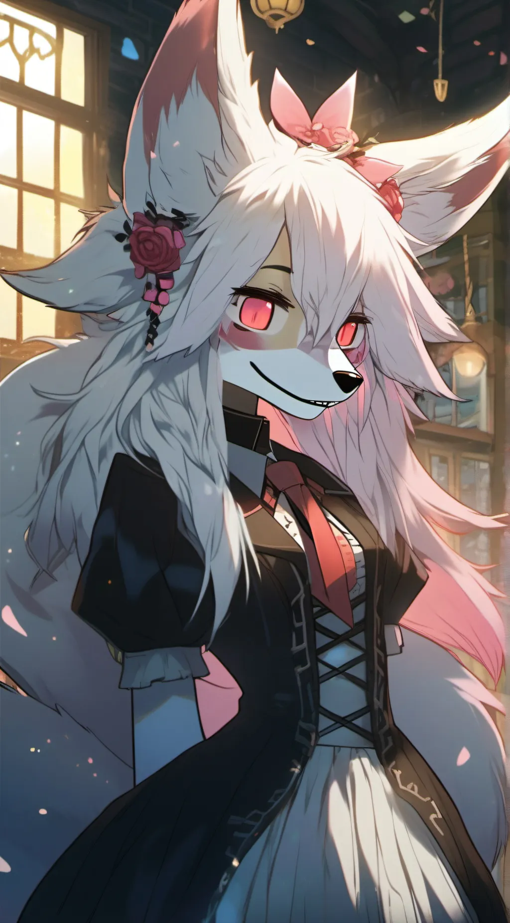 ai character: mangle background