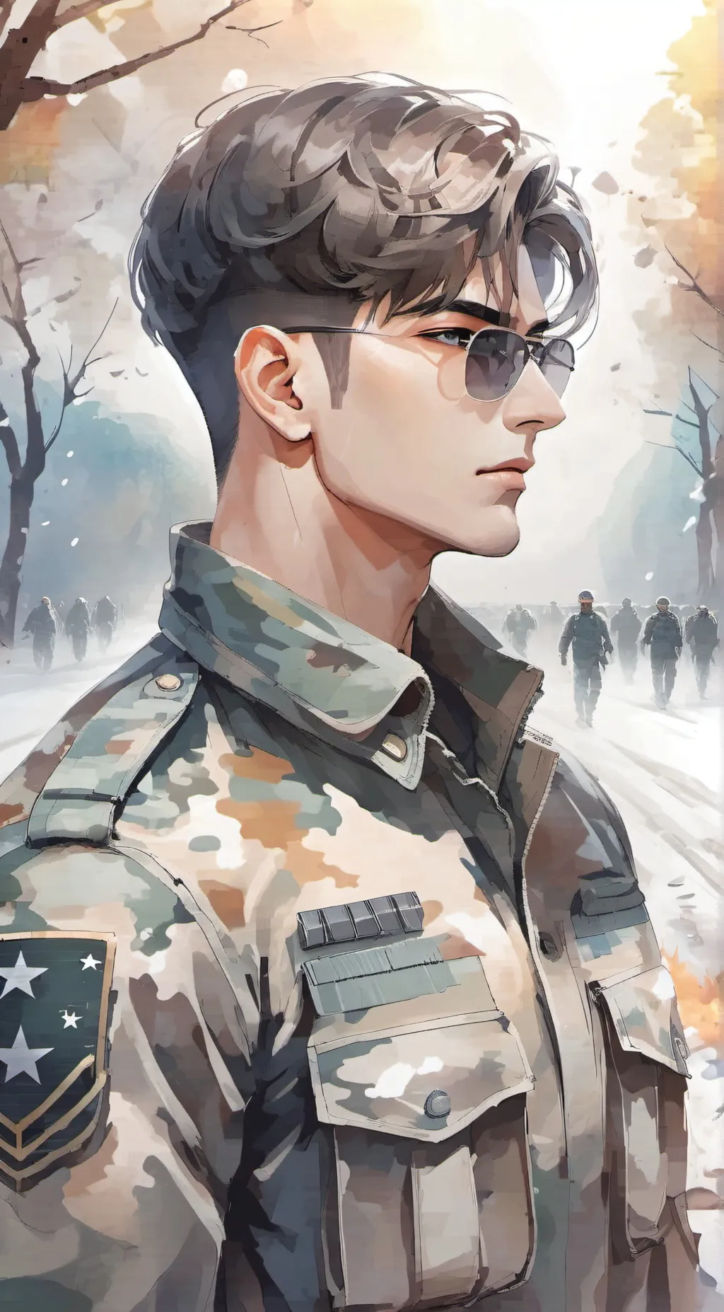 ai character: Dexter background