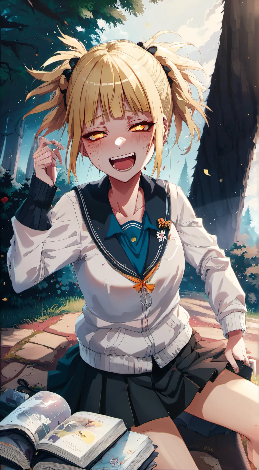 ai character: -~_Toga himiko-~_ background