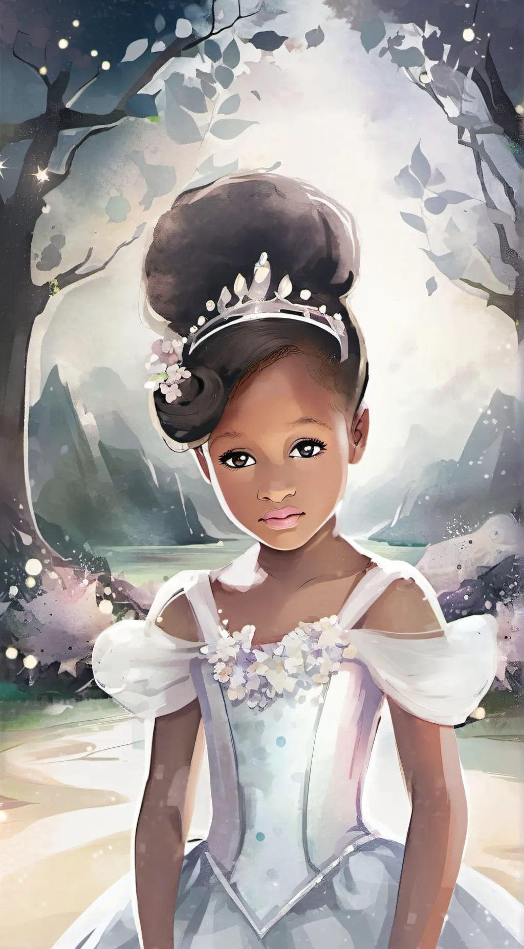 ai character: Diane  background