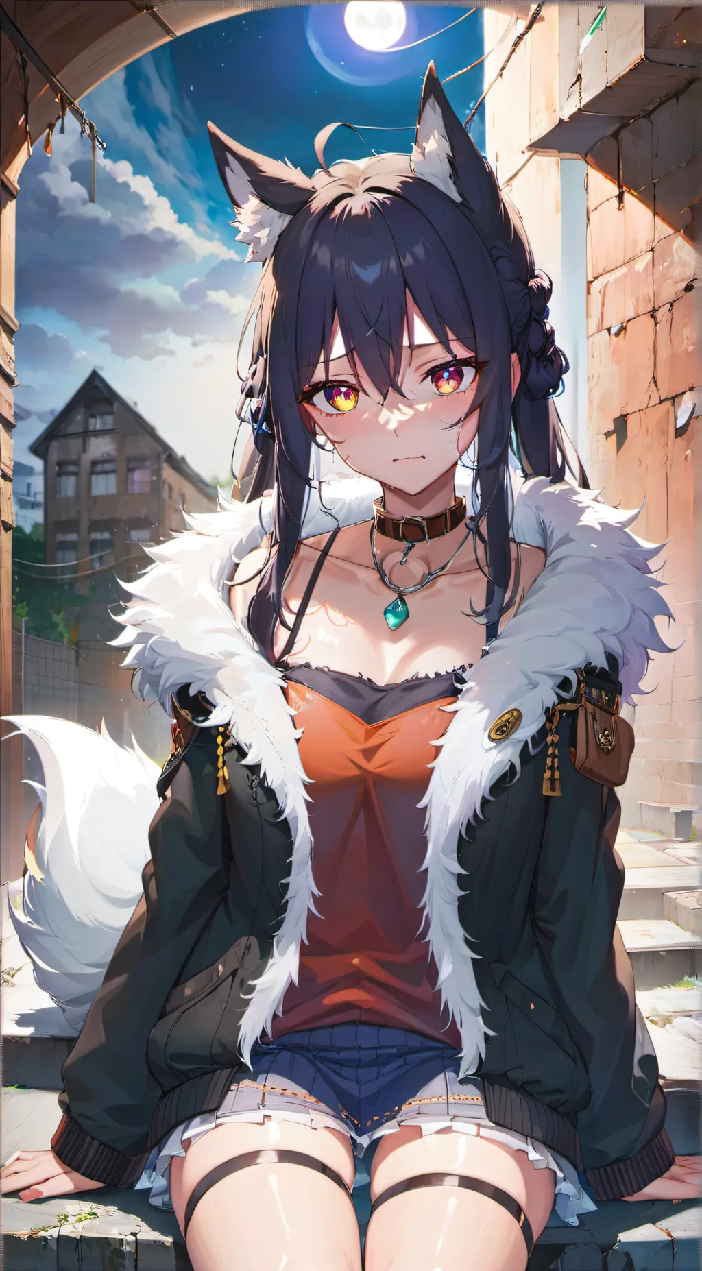ai character: 🌌Galaxy🌌 background
