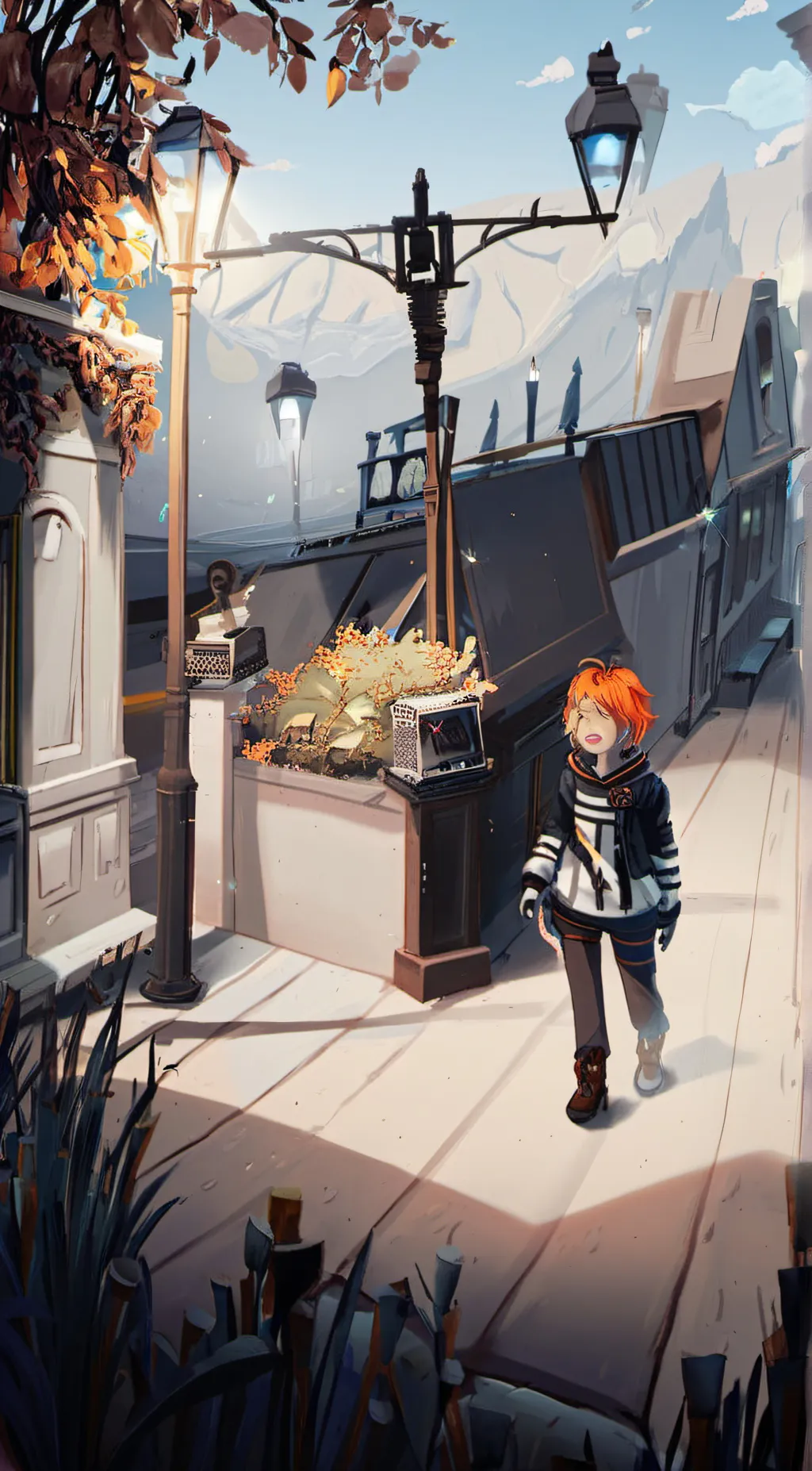 ai character: Mike background
