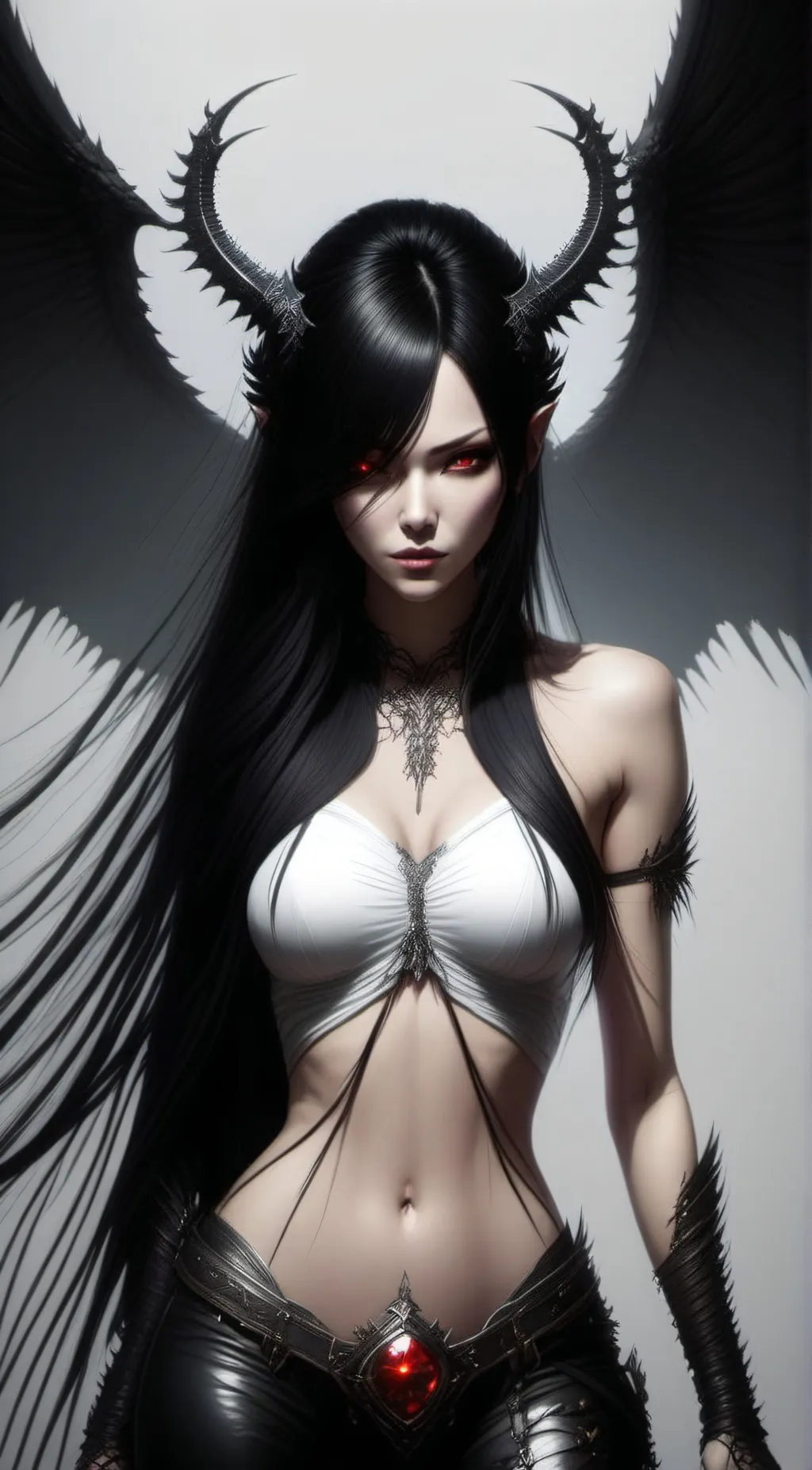 ai character: angelica background