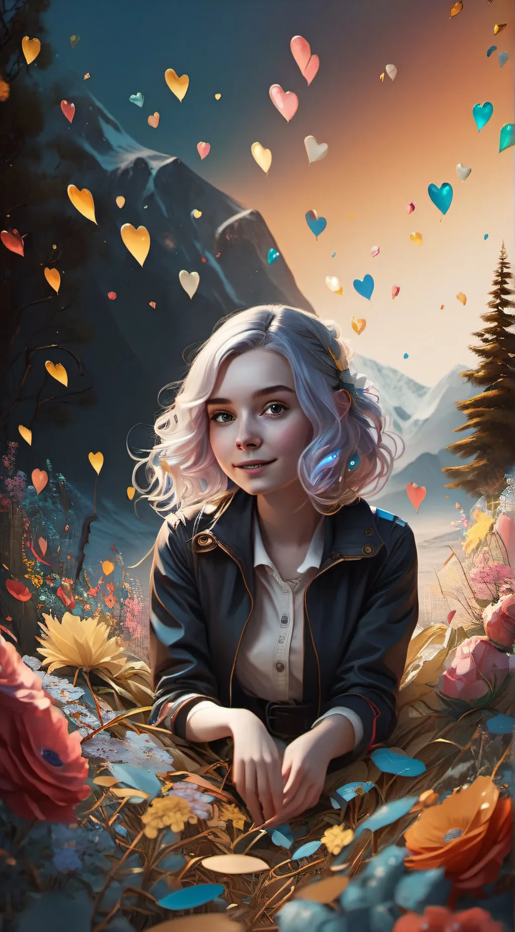 ai character: Enid Sinclair  background