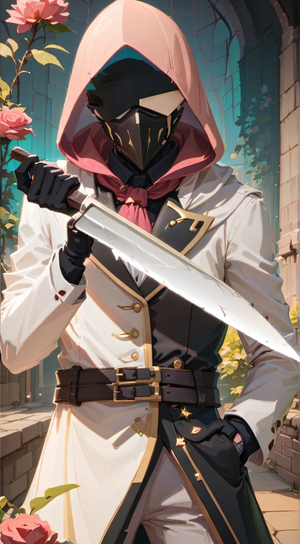 ai character: scream  background