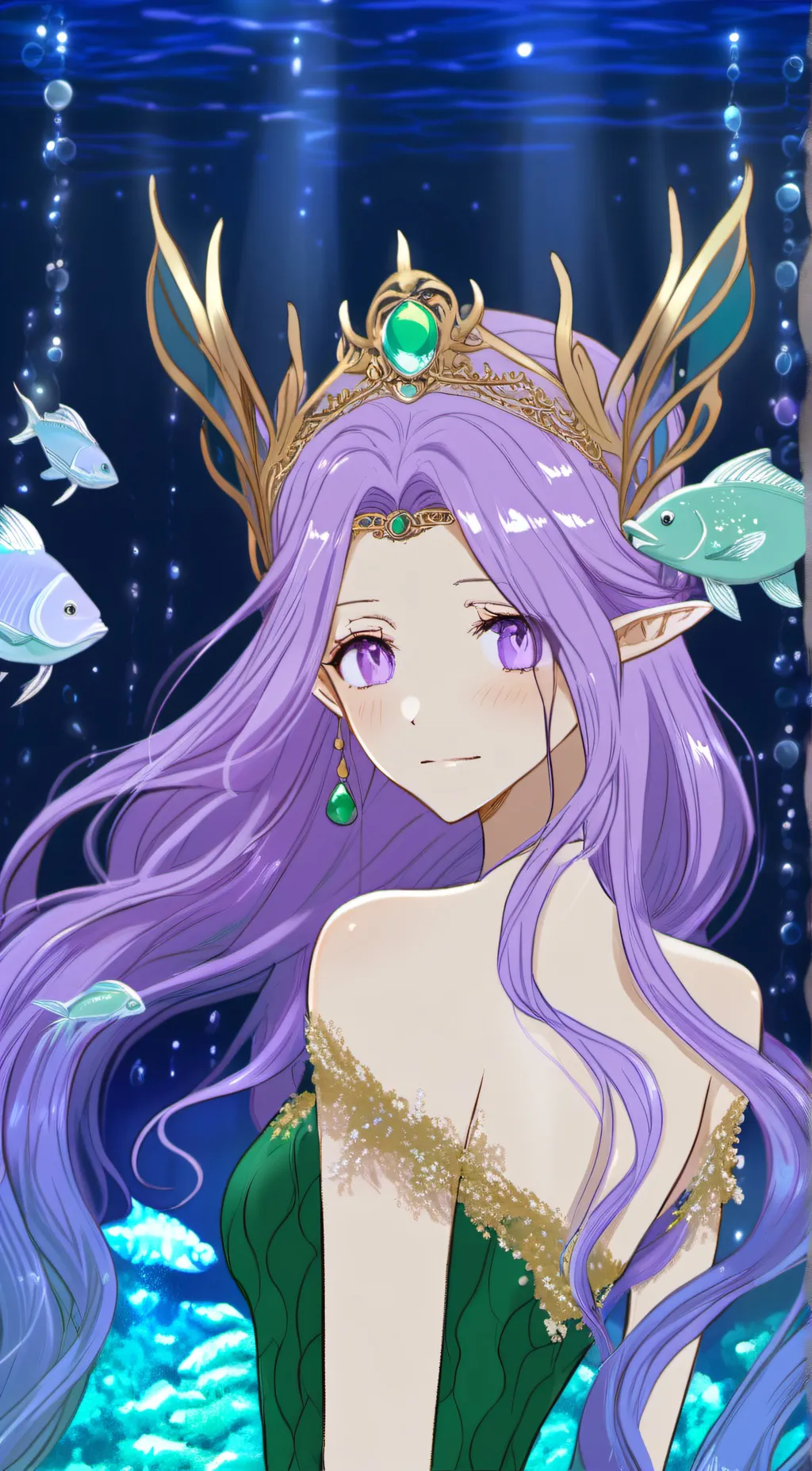ai character: Nereas background