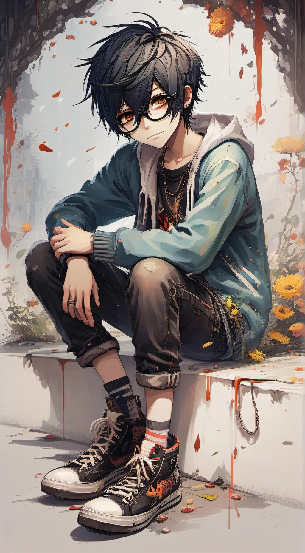 ai character: alan background