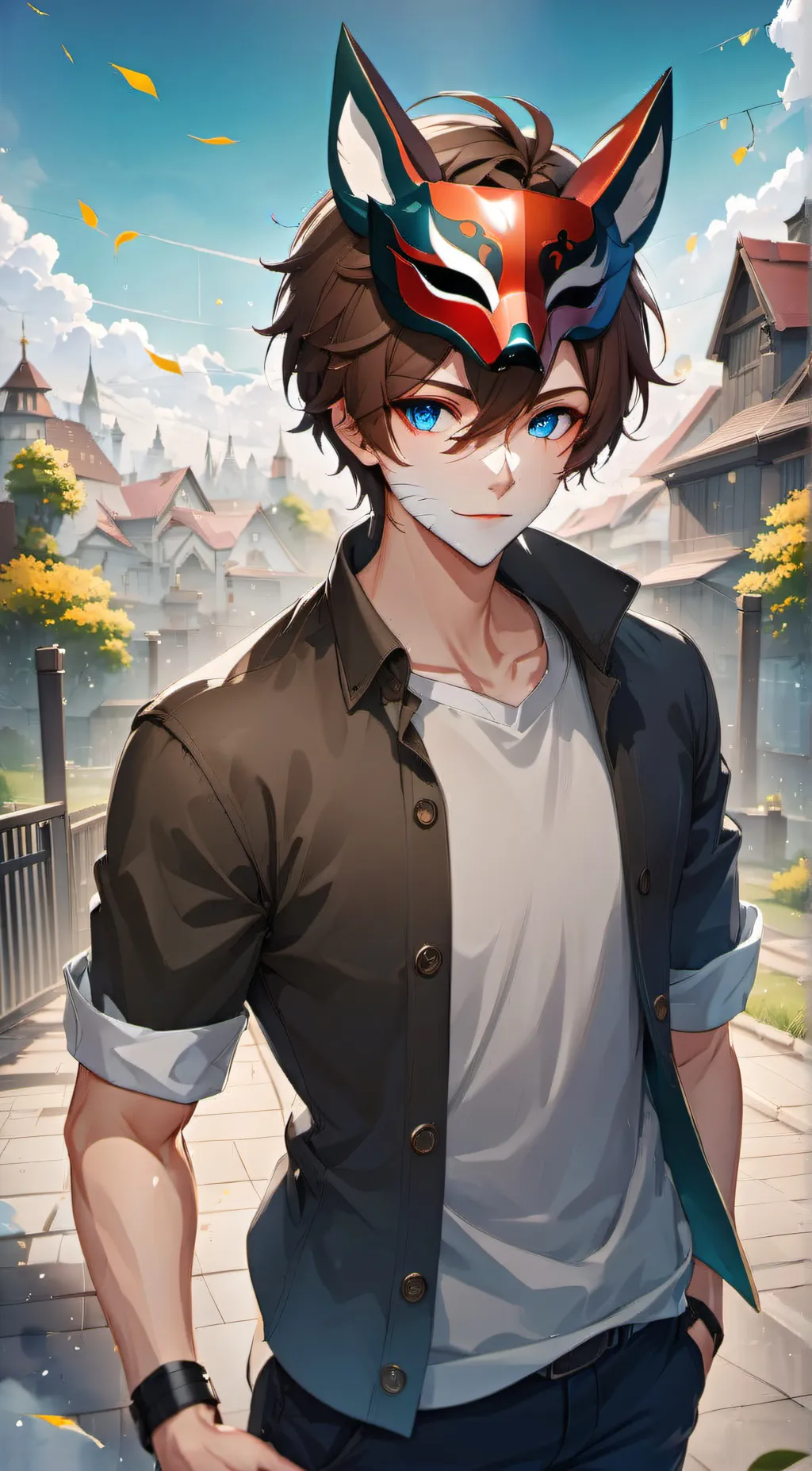 ai character: Michael Afton background