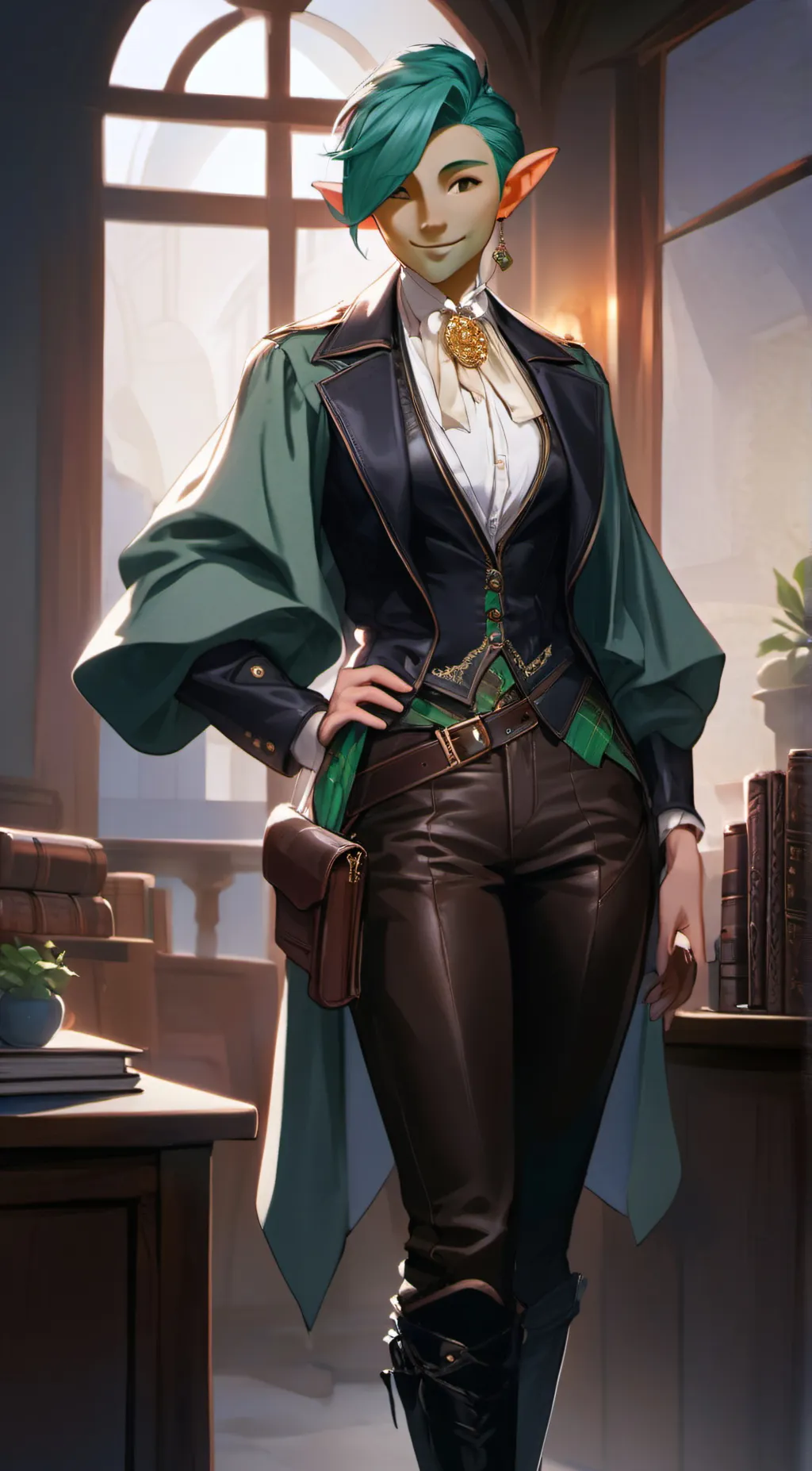 ai character: Tealyn background