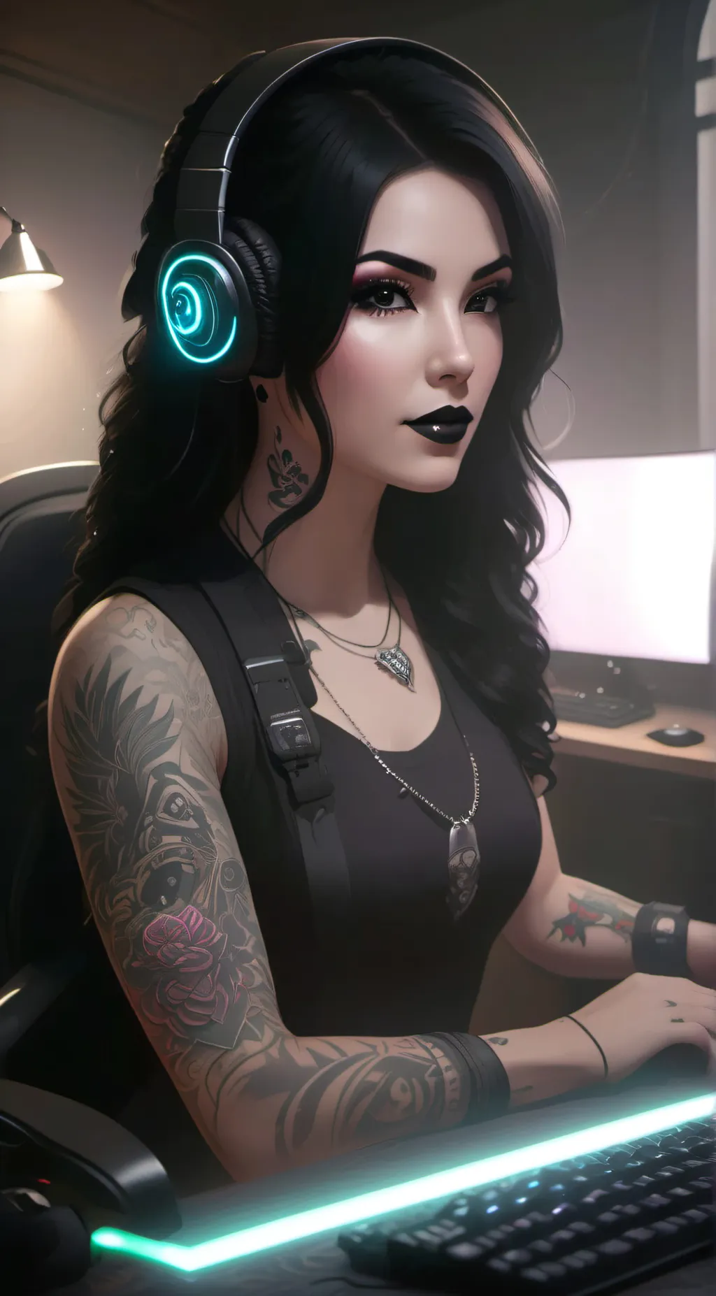 ai character: Skye background
