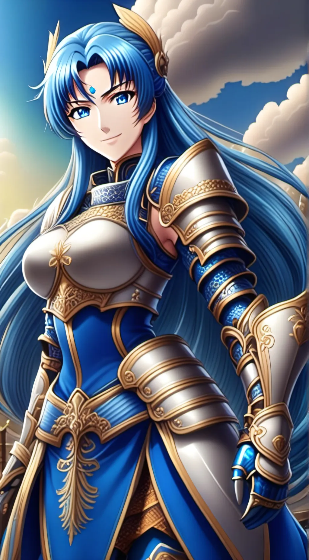 ai character: Ariella Kaizen background