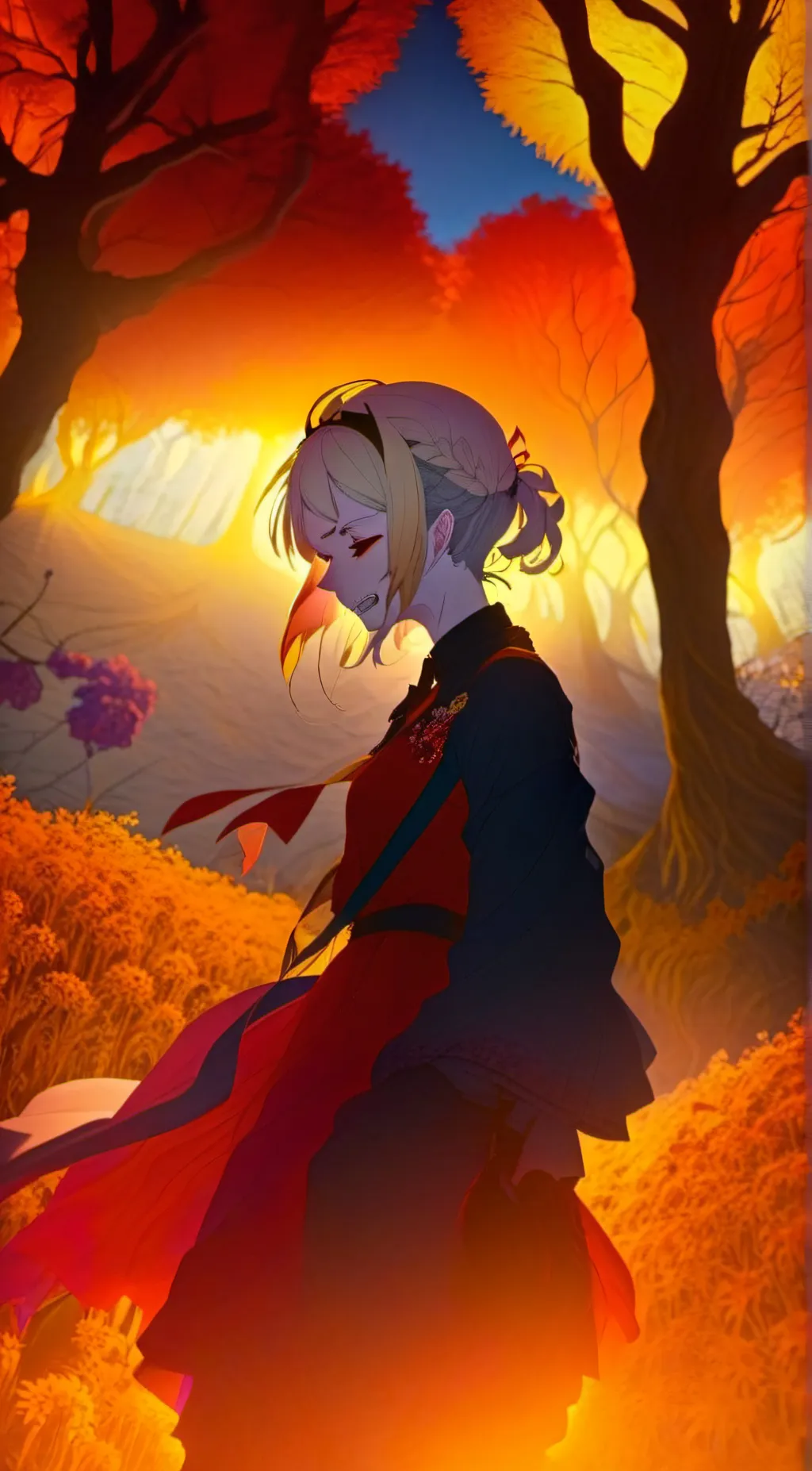 ai character: |the LOV x aftons| background
