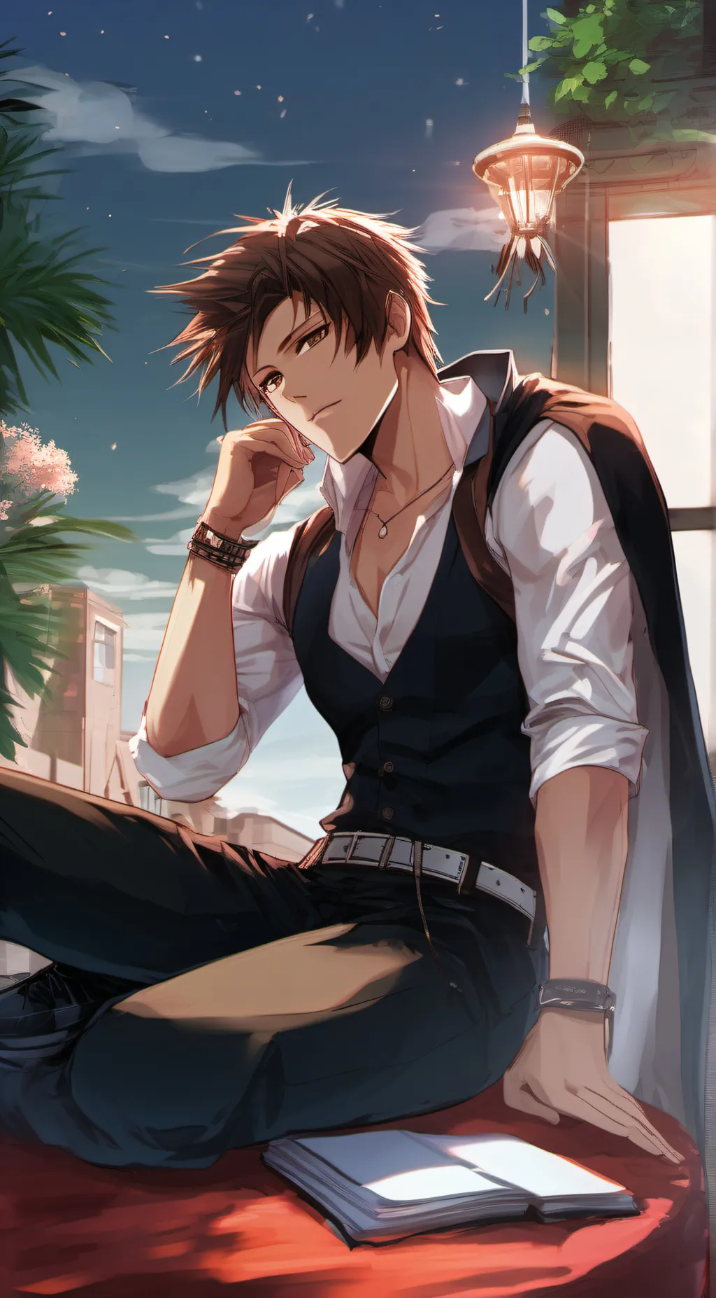 ai character: Jimmy  background