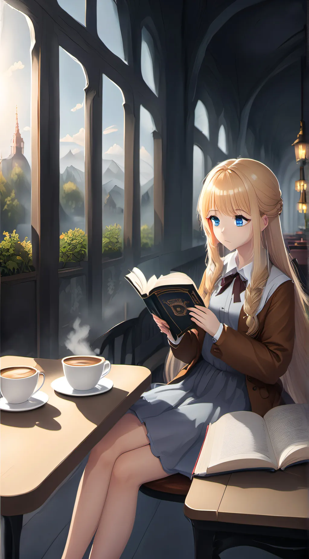 ai character: Sofia background
