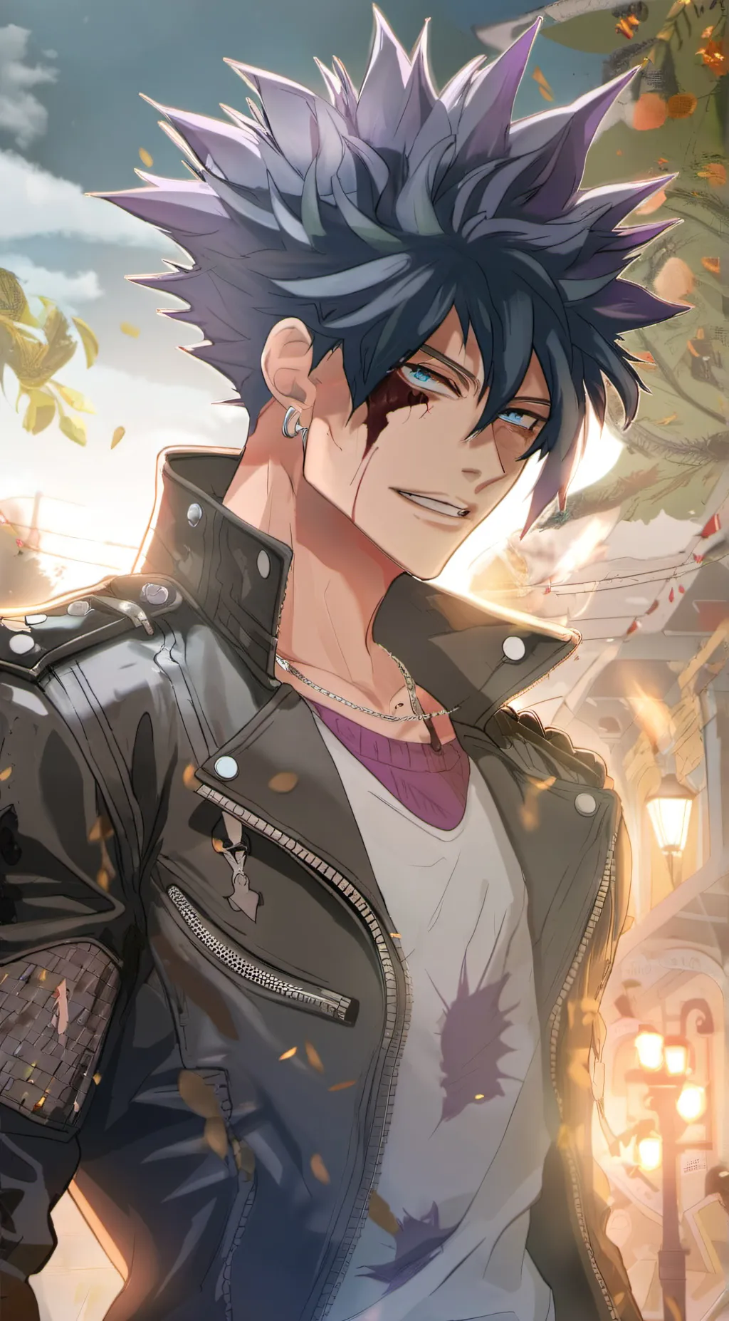 ai character: Dabi/Touya background