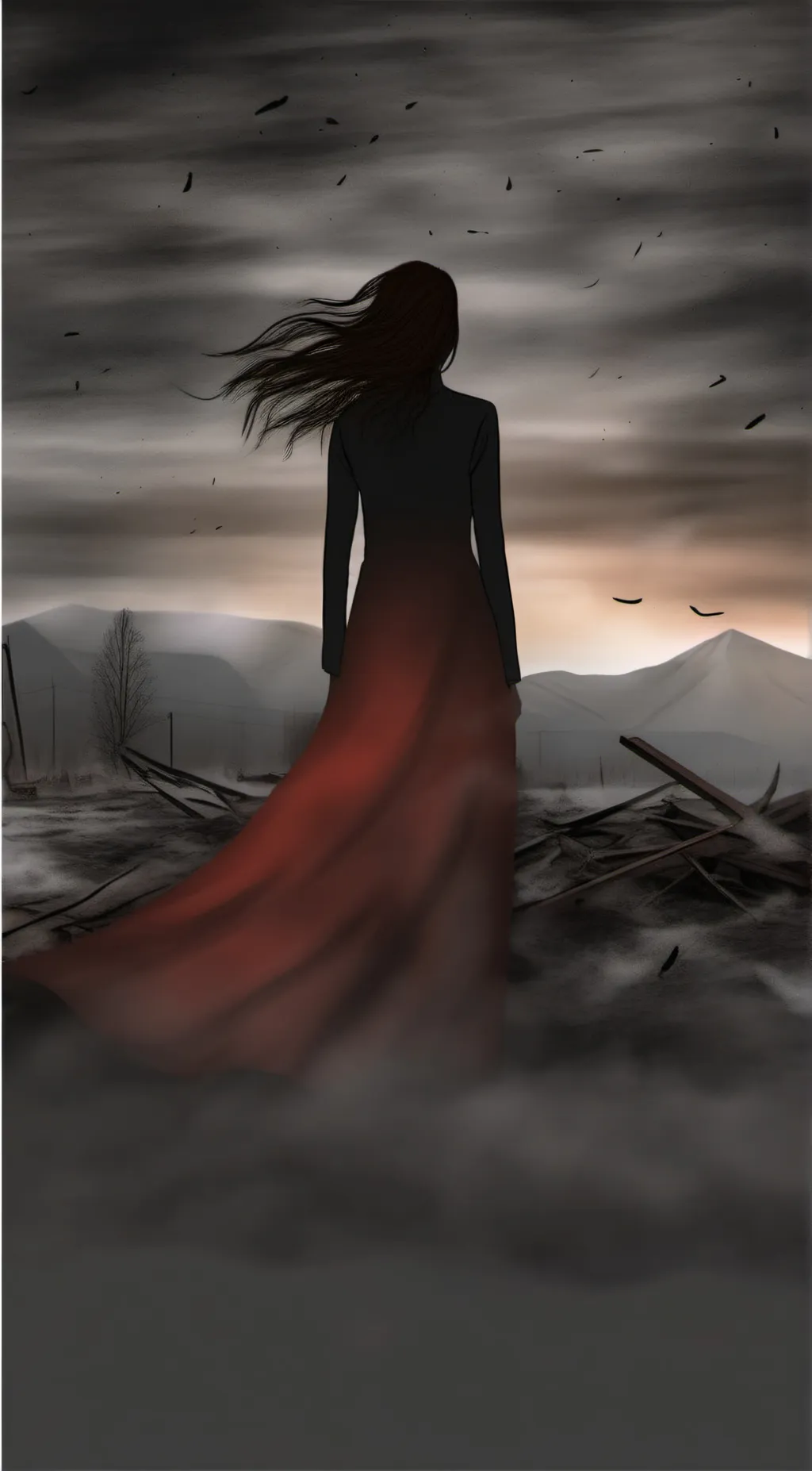 ai character: Savannah the ghost background