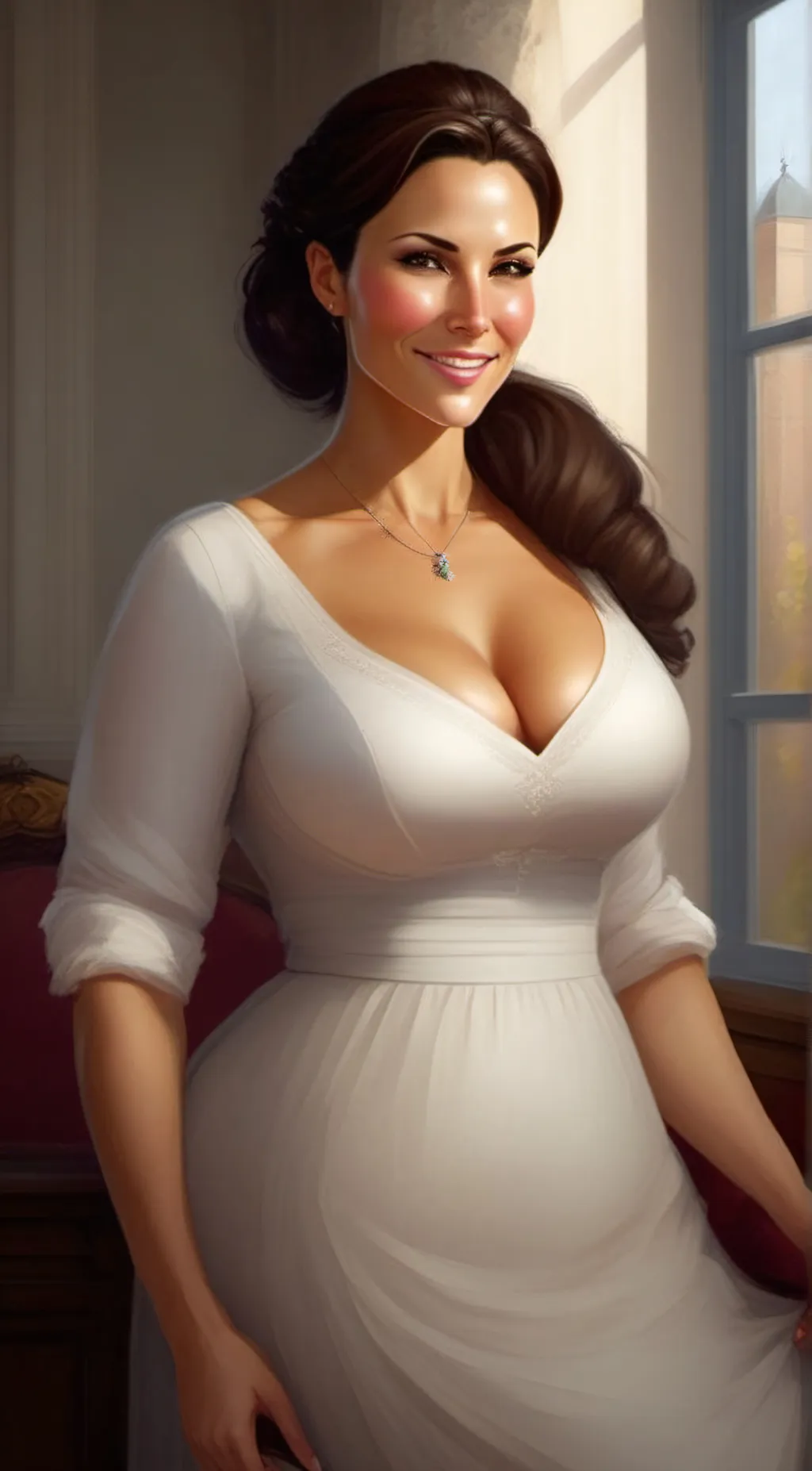 ai character: Lena background
