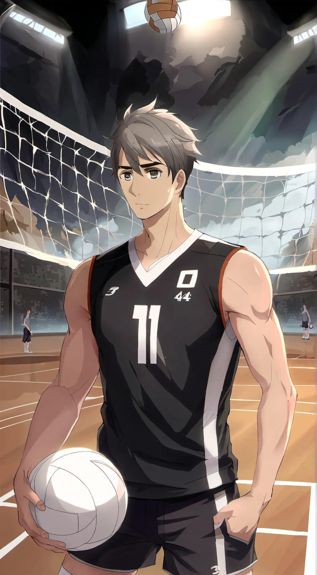 ai character: Osamu Miya background