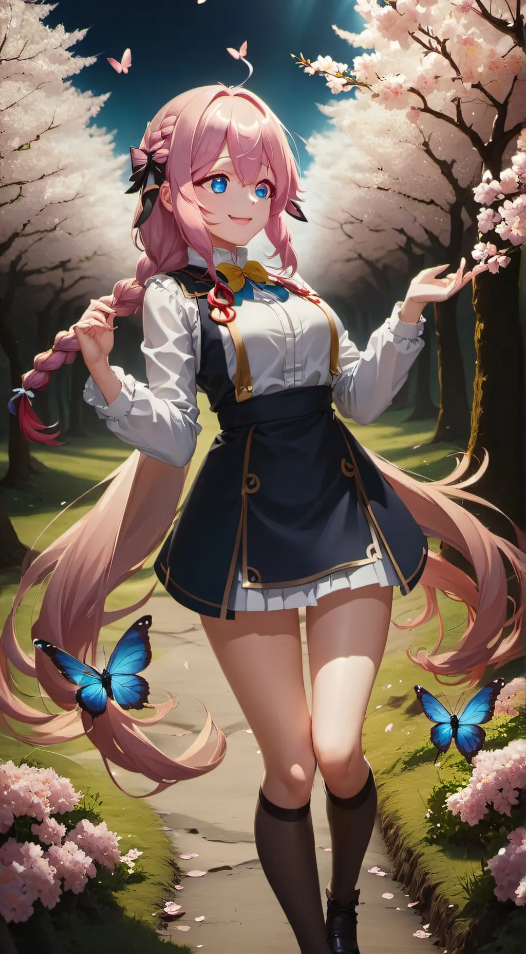 ai character: lily  background