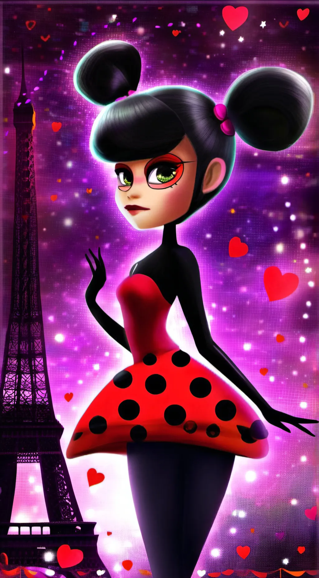 ai character: Shadybug❤️ background