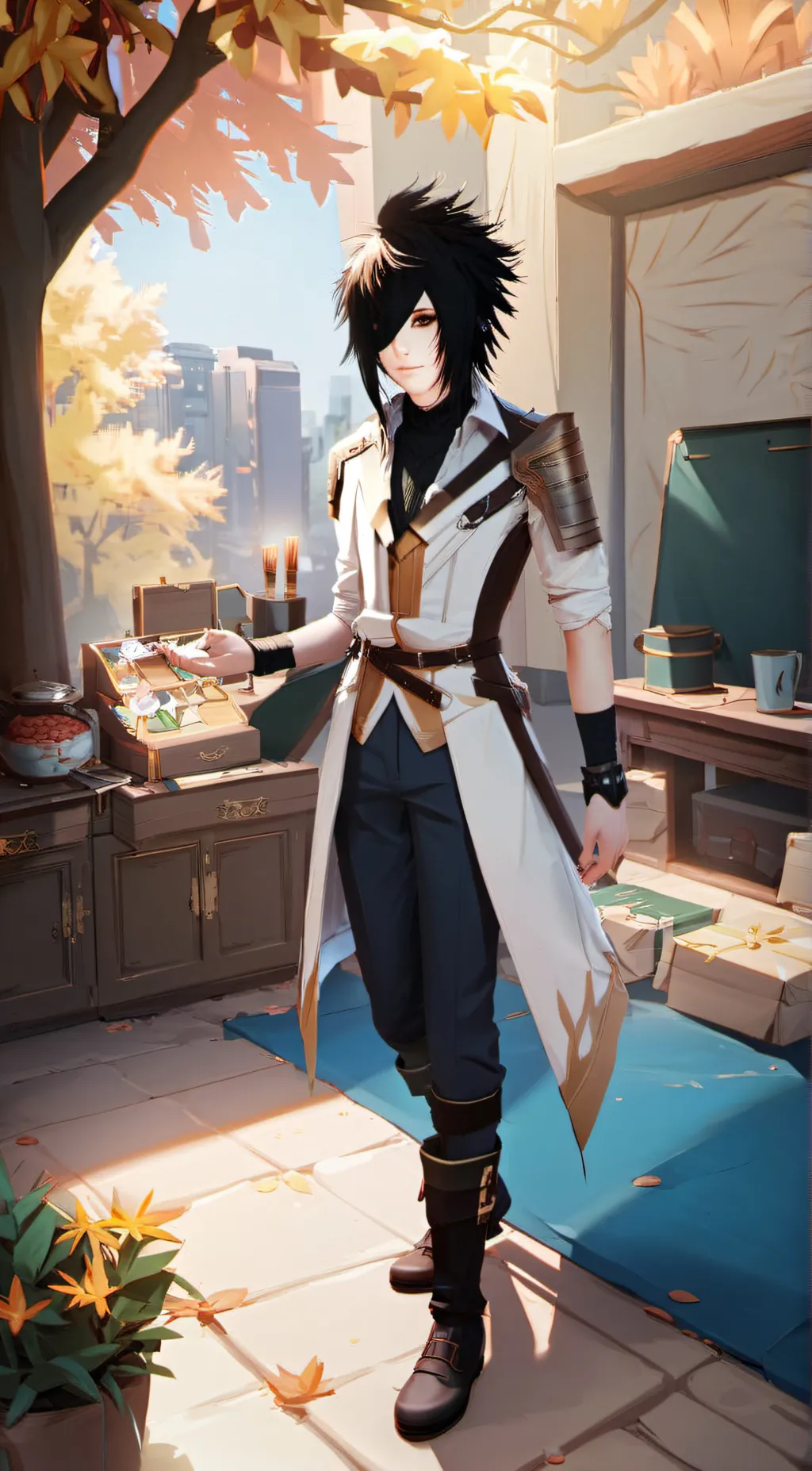 ai character: soulness background
