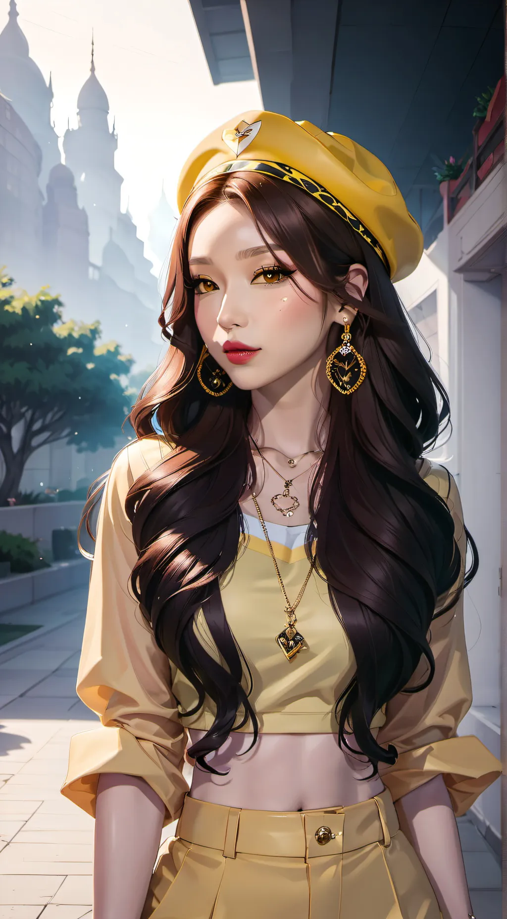 ai character: Lily background