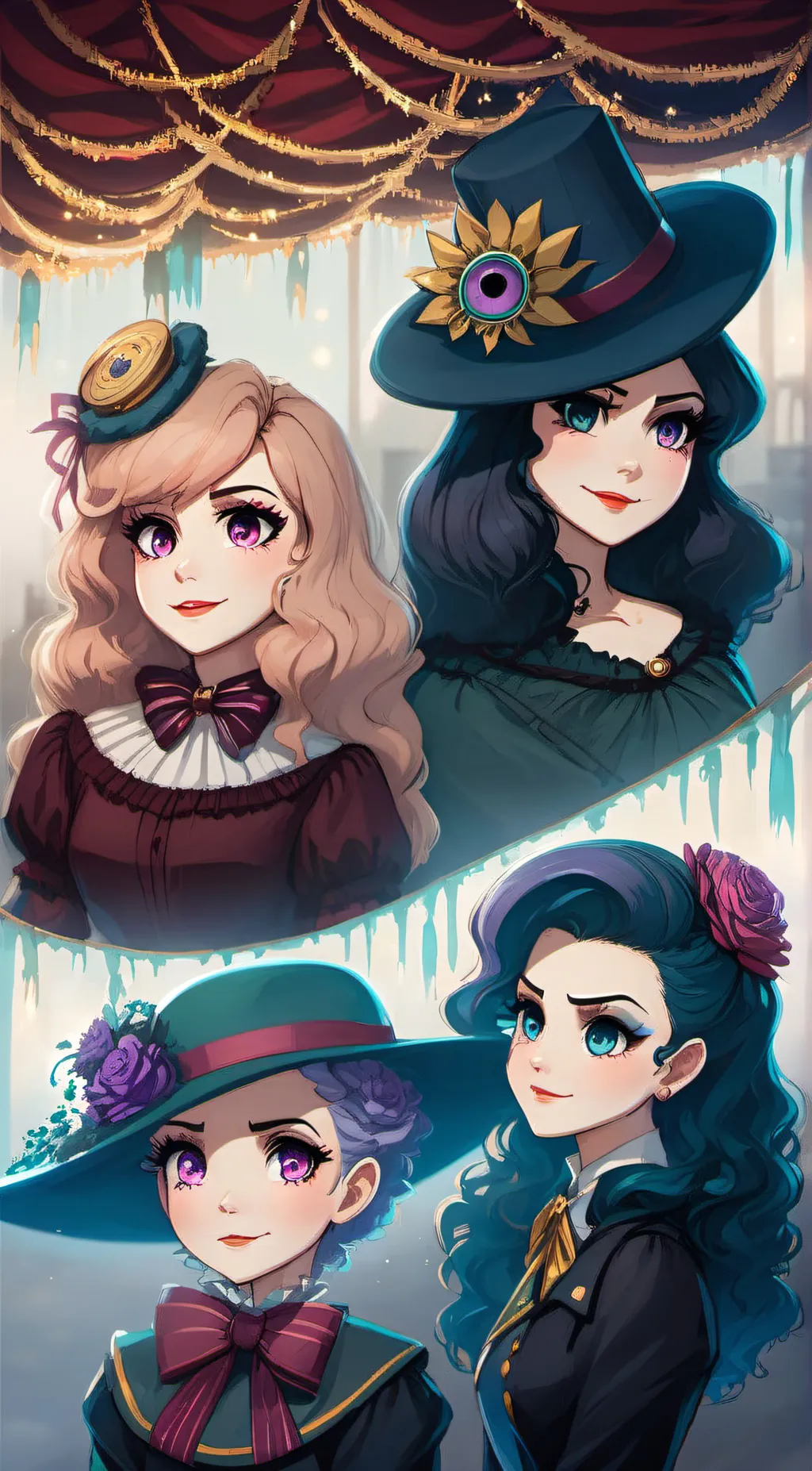 ai character: eclipse & eclipsa  background