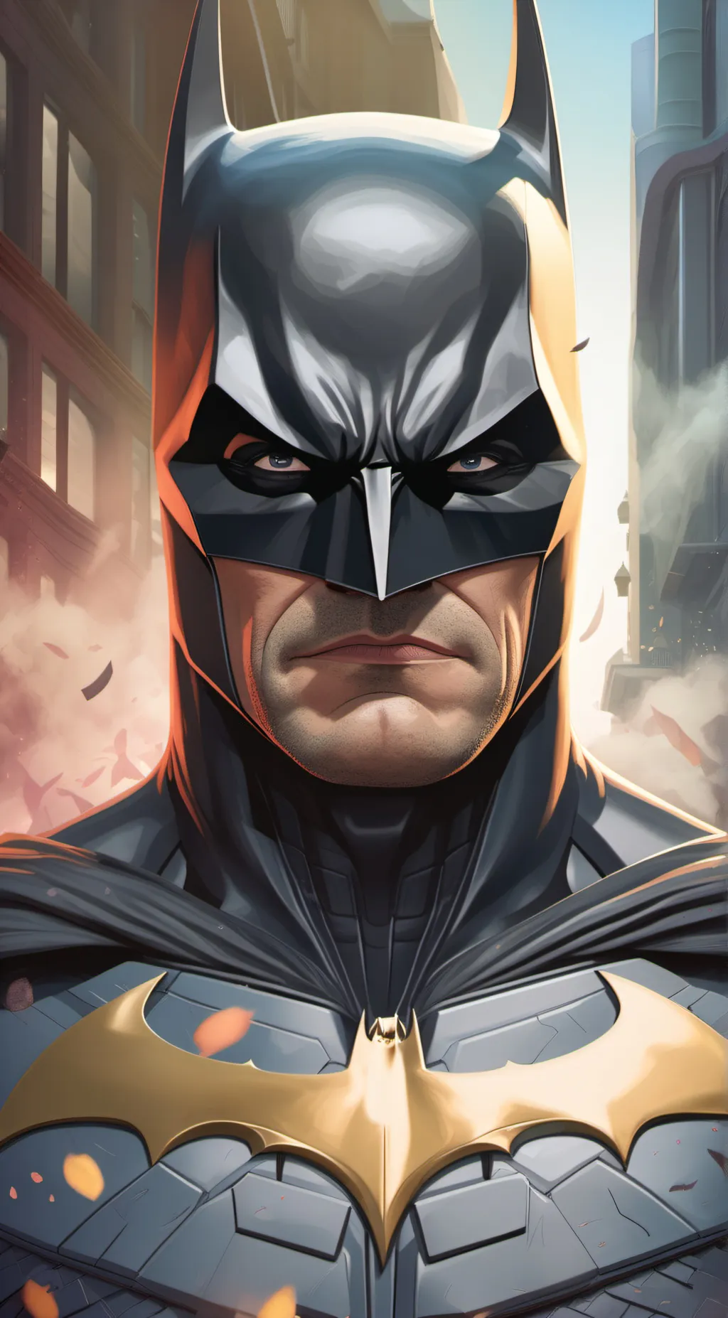 ai character: Batman background