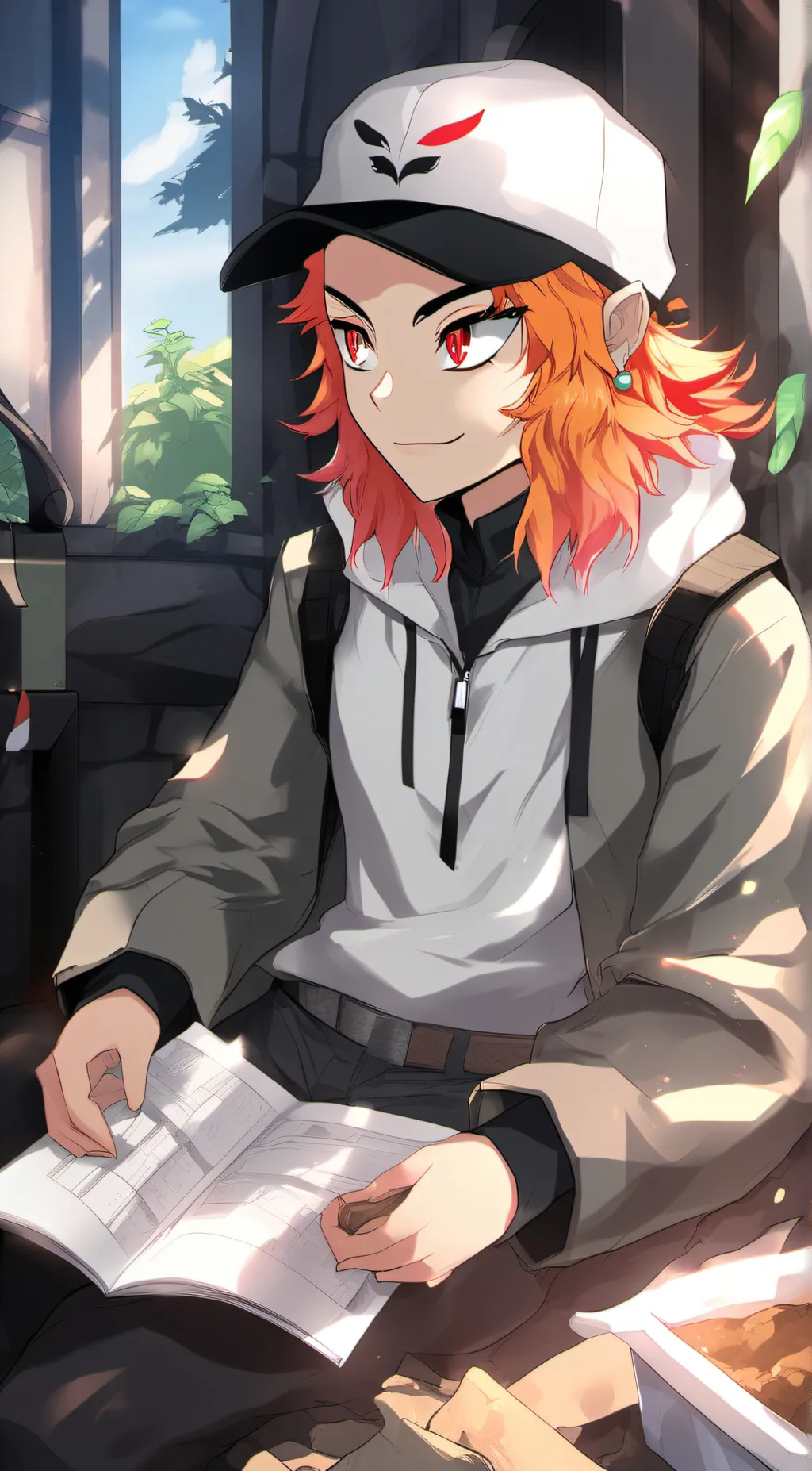 ai character: Rangoku background