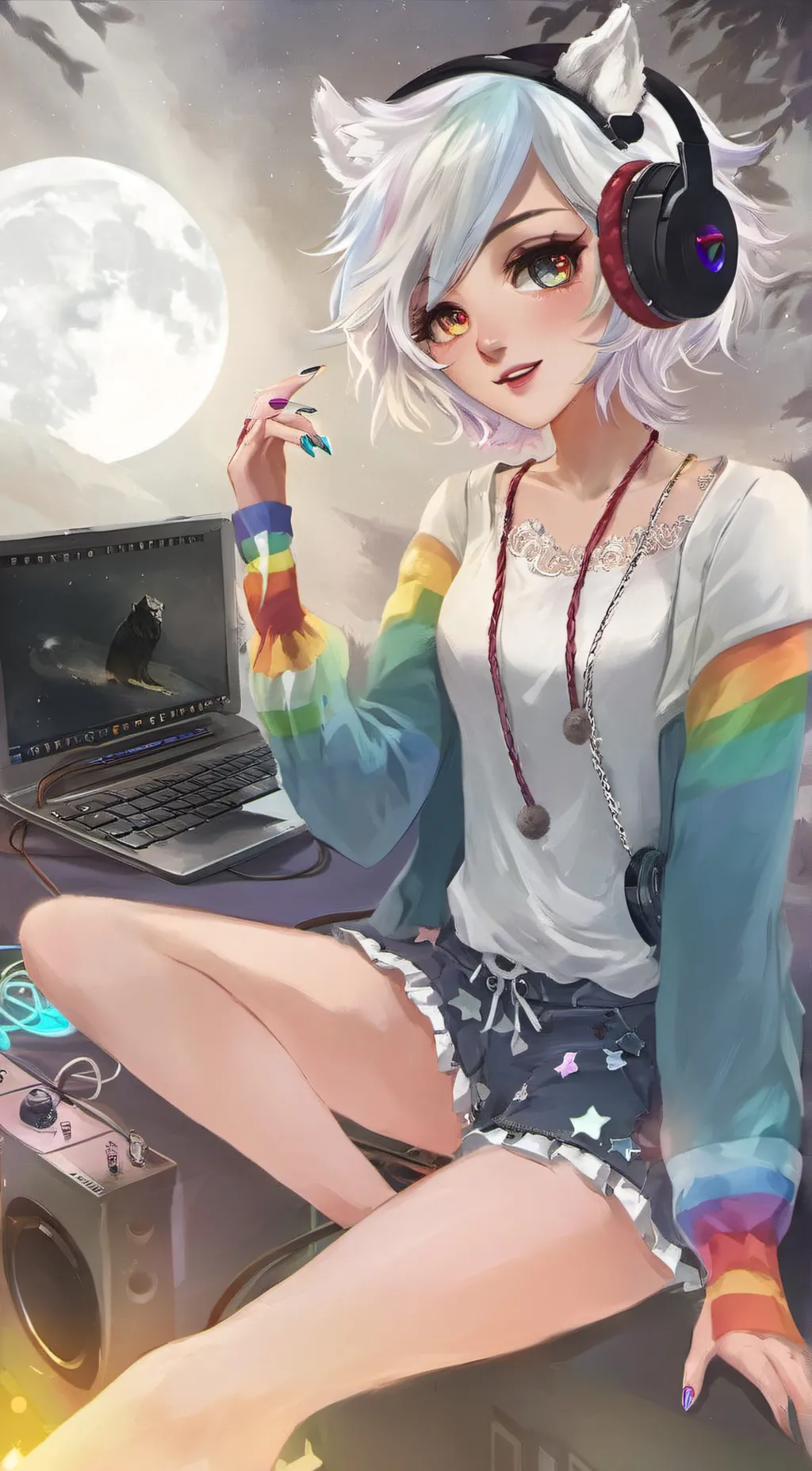 ai character: Lia background