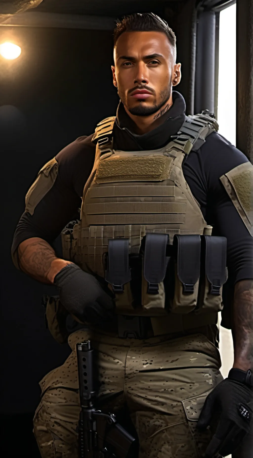 ai character: Sgt Gaz background